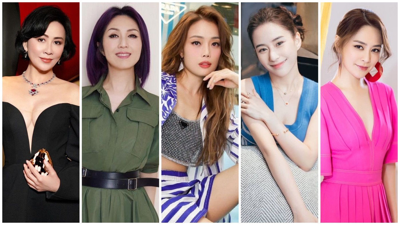Hong Kong stars like Carina Lau, Miriam Yeung, Joey Yung, Laurinda Ho and Gillian Chung left their homes for Shanghai. Photos: @carinalau1208, @yeungchinwah, @yungchoyee, @laurinda_ho, @q_gill/Instagram
