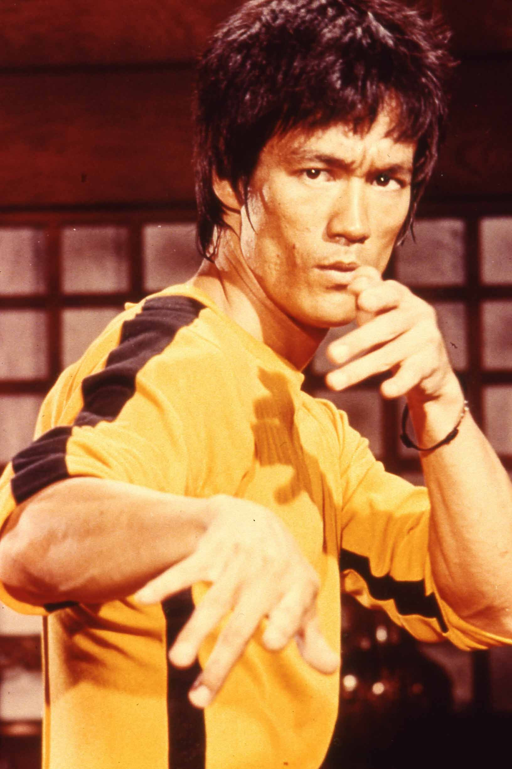 Bruce Lee in a still from Game of Death. His fans in 1970s Britain kept in touch through The KFM Bruce Lee Society, which is the subject of a book by Carl Fox.
