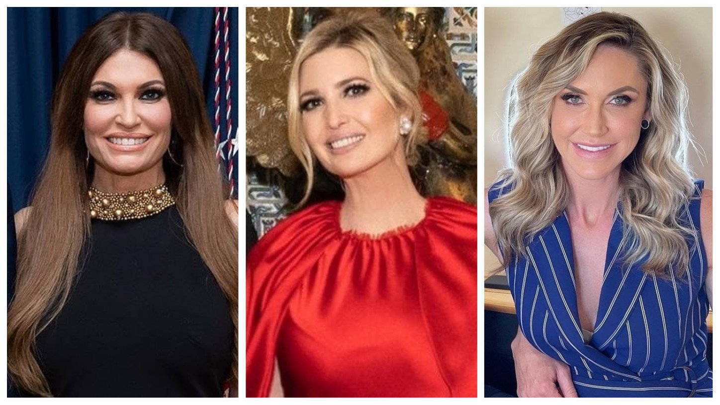 Could these ladies in the Trump family potentially take over Melania’s position as first lady? Photos: @kimberlyguilfoyle; @ivankatrump; @laraleatrump/Instagram