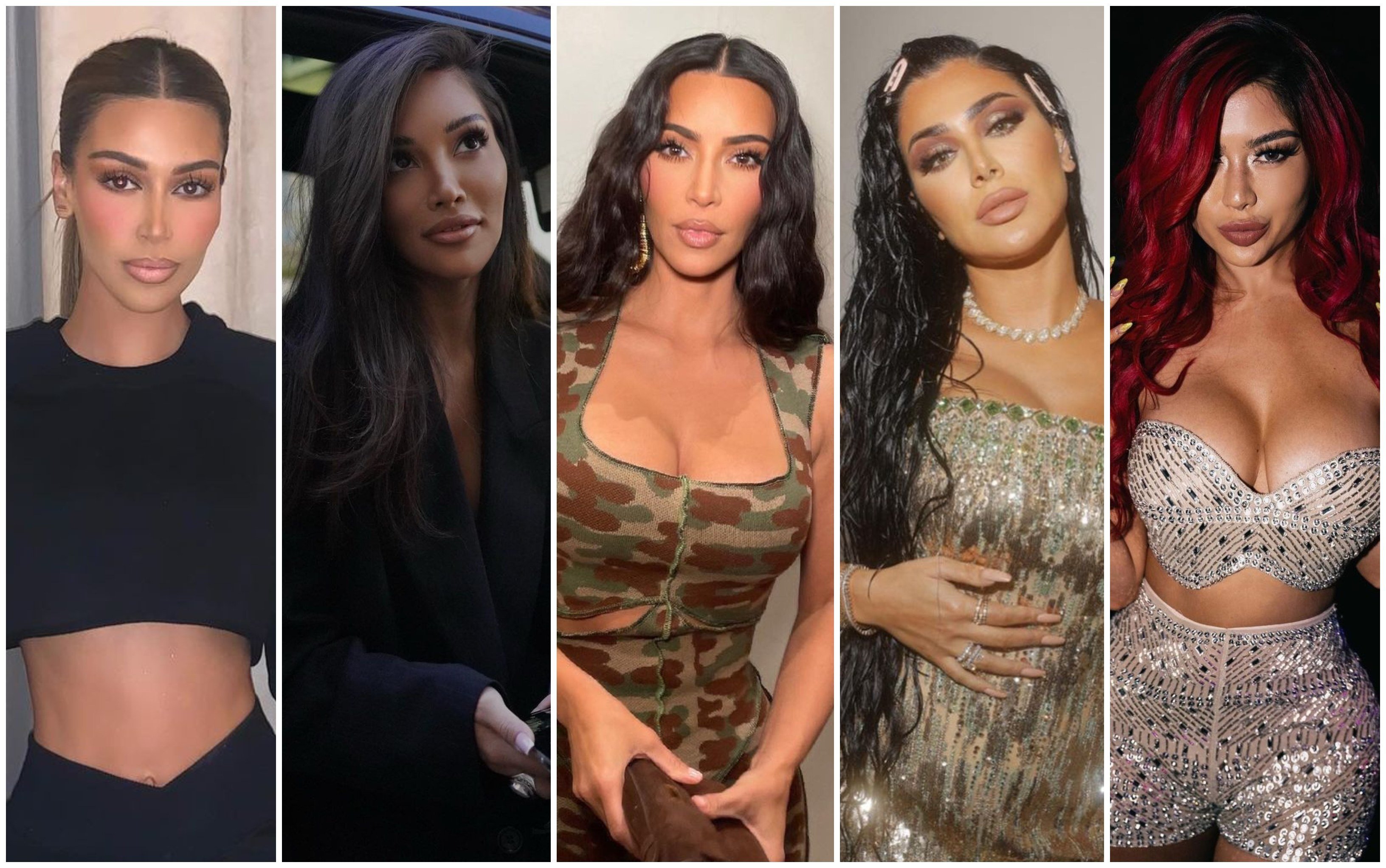 Rise of the Kim K clones: 10 celebrities who are Kardashian doppelgängers,  from Huda Kattan and Sonia + Fyza, to Bling Empire's Kim Lee and Real  Housewives of Salt Lake City star