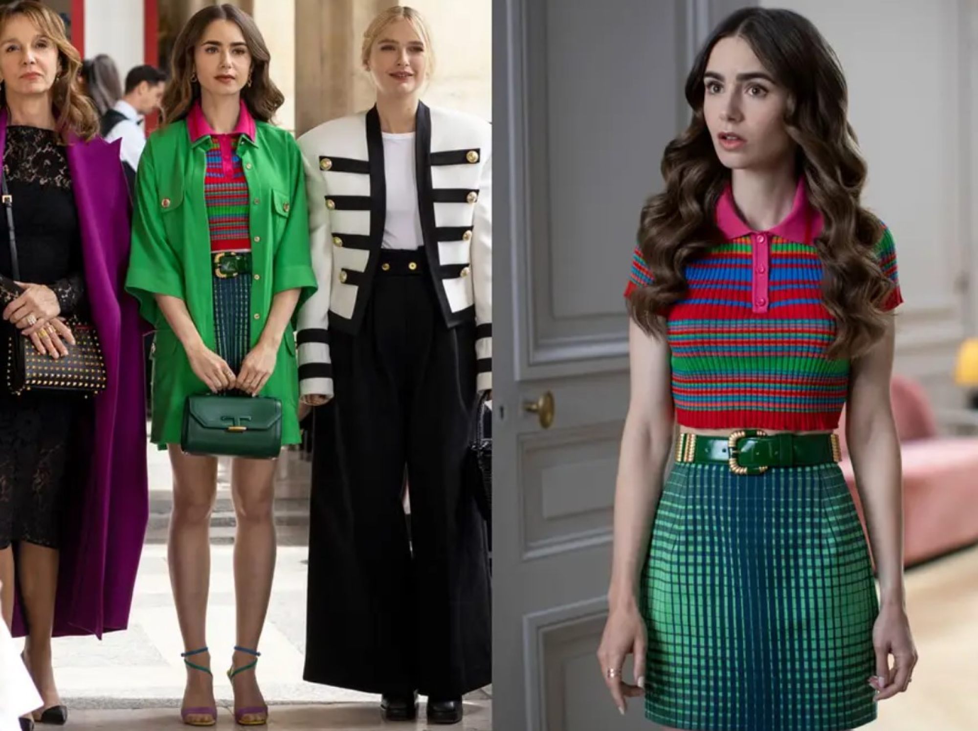 Lily Collins Outfits: Lily Looks Very Un-Emily in Paris Lately - FASHION  Magazine