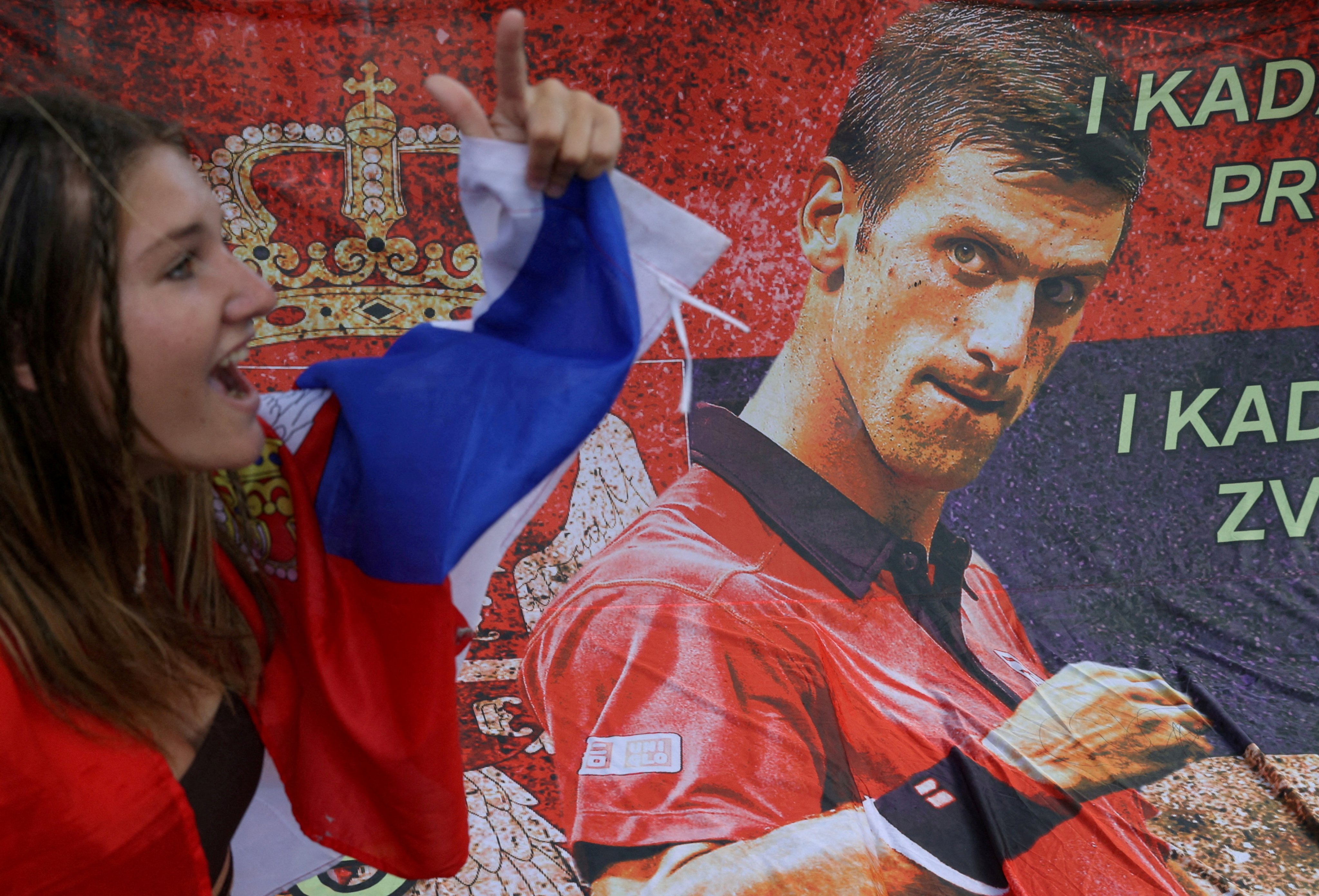 Novak Djokovic’s visa has been cancelled by Australia. Photo: Reuters