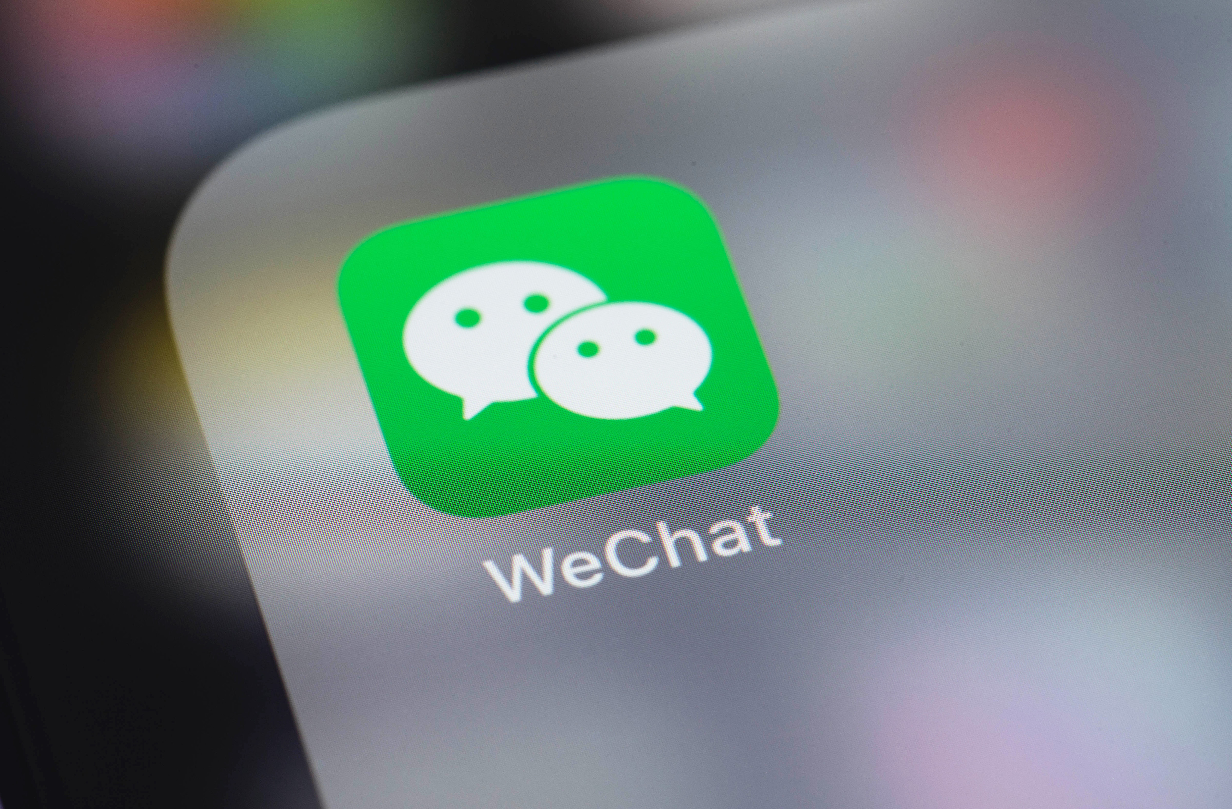WeChat Text Effect and Logo Design Social Network