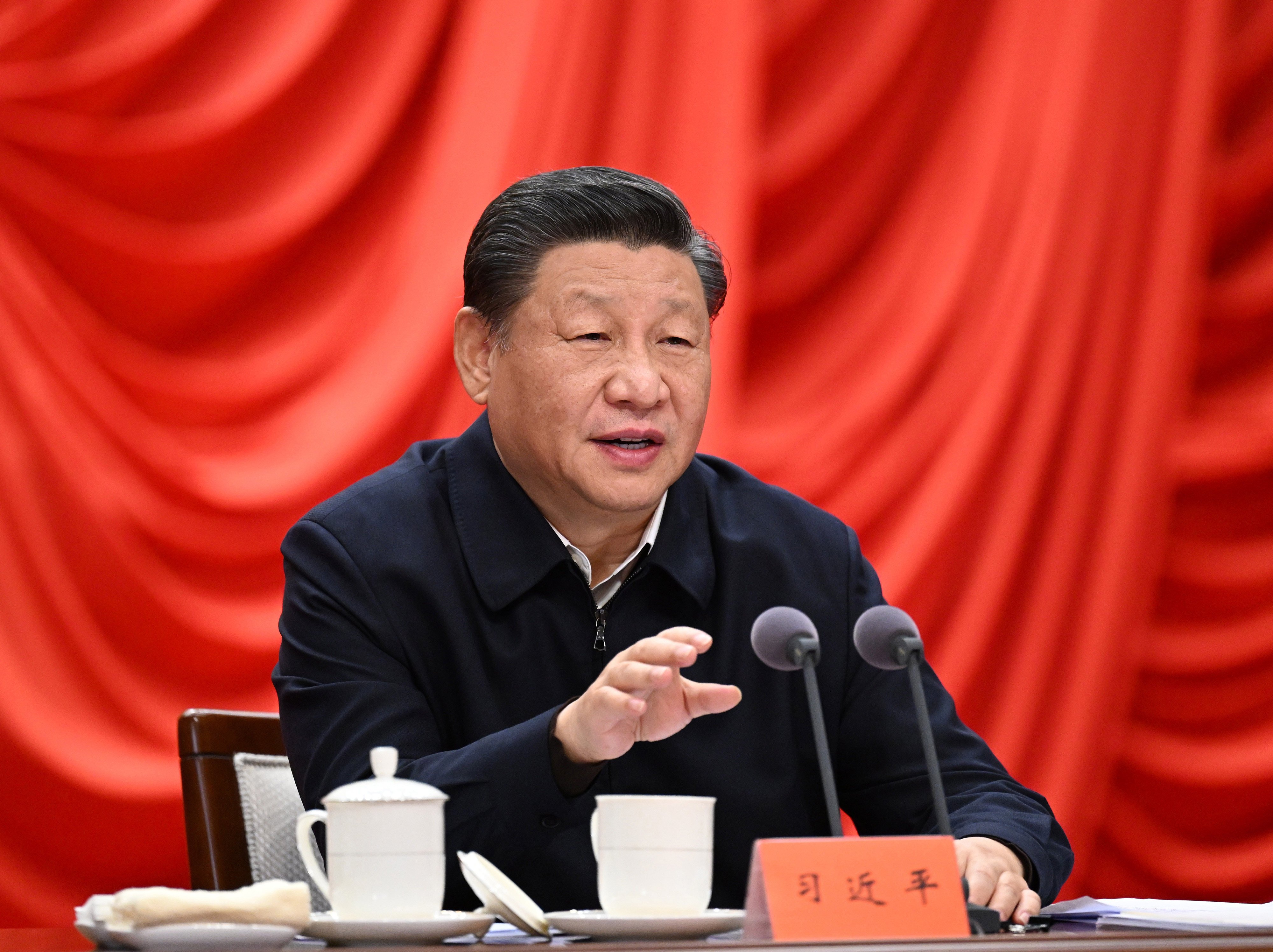 Chinese President Xi Jinping addresses the opening of a study session at the Party School of the CPC Central Committee on Tuesday. Photo: Xinhua