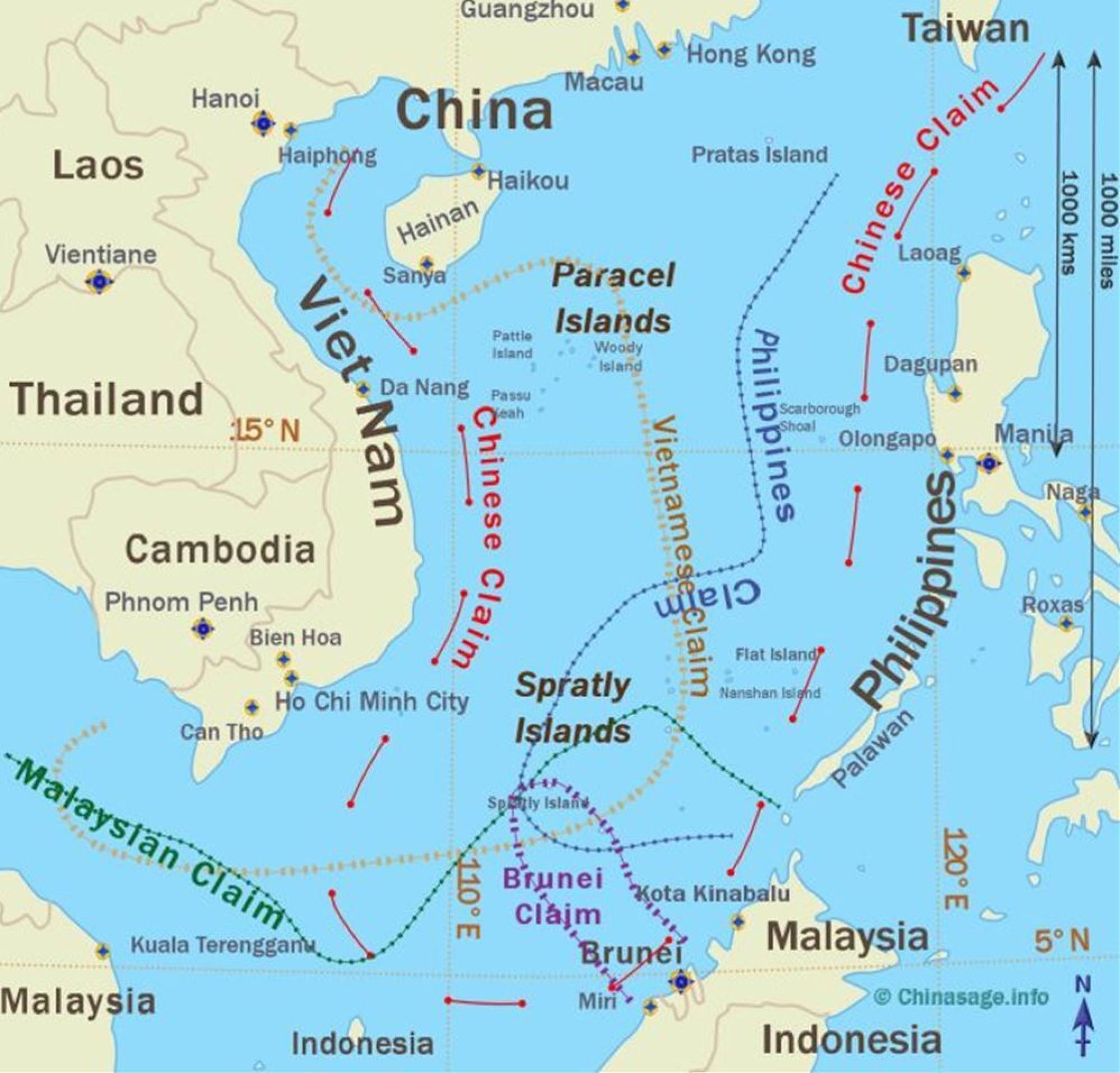 South China Sea: Japanese warships sailed near Chinese-controlled reefs ...