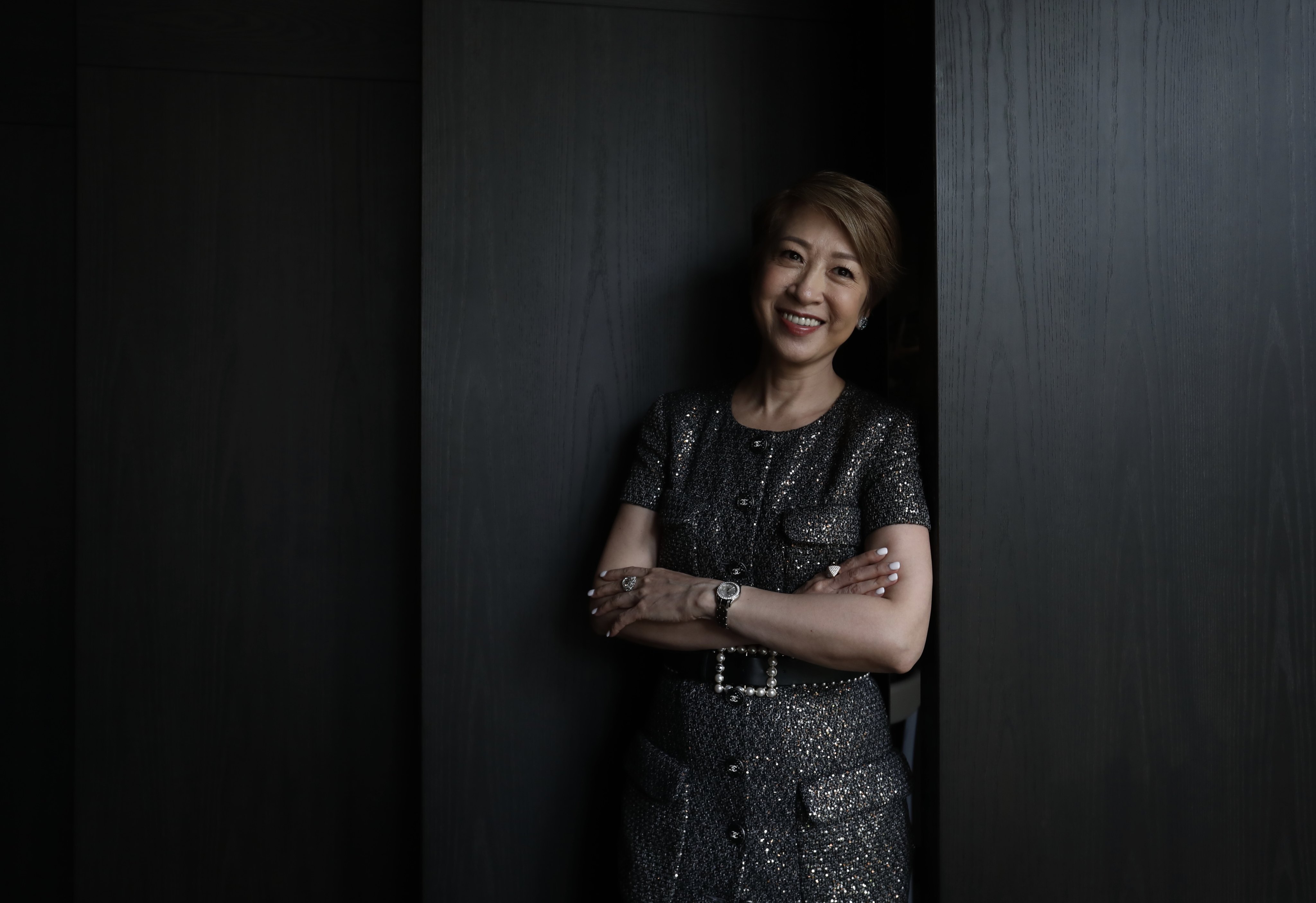 Portrait of Michelle Ma, at Ami in Alexandra House, Central. 26AUG21 SCMP/ Jonathan Wong