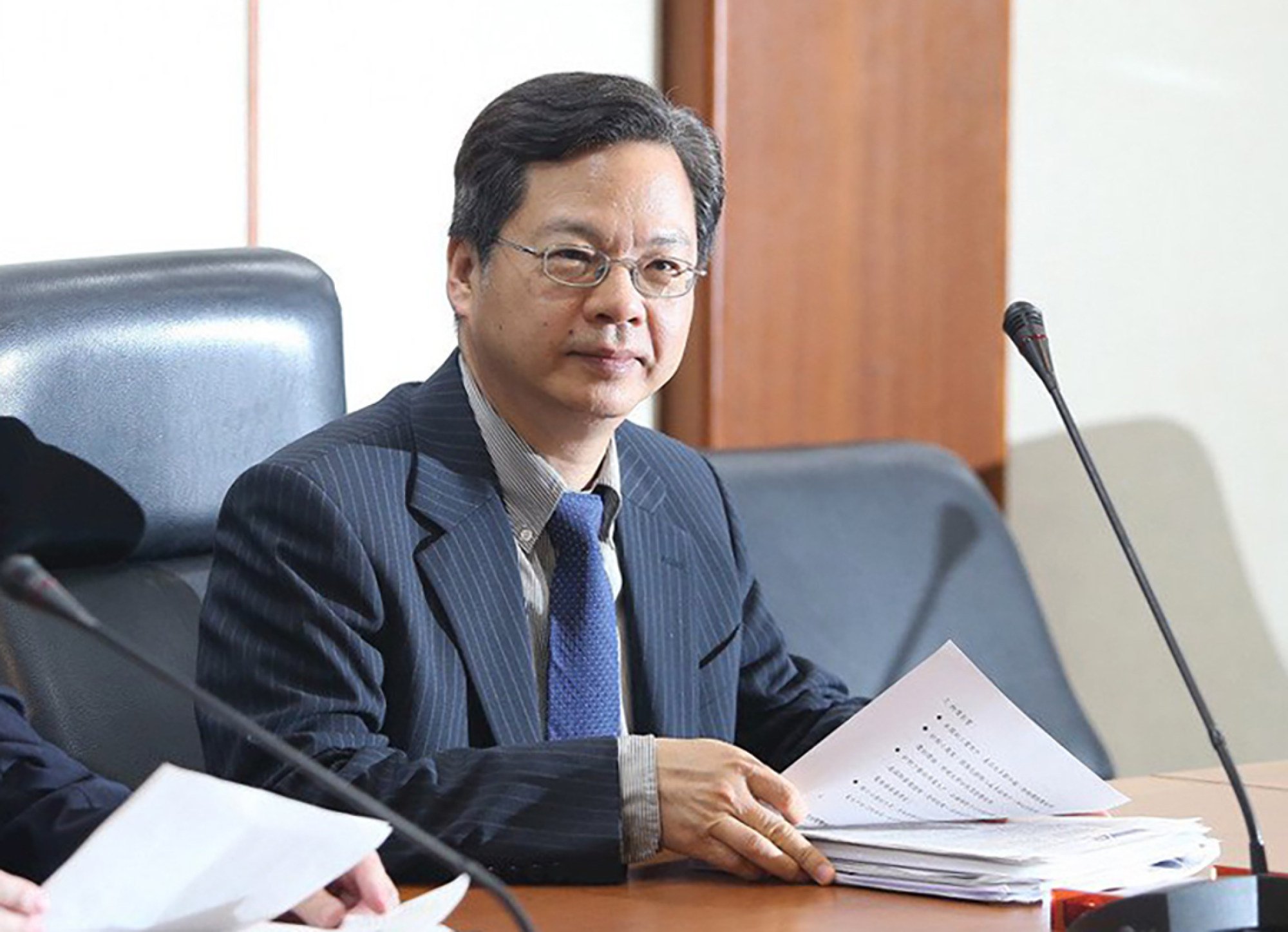 Kung Ming-hsin, Taiwan’s national development minister, announced a new credit programme for joint projects involving Lithuanian businesses. Photo: Radio Taiwan International