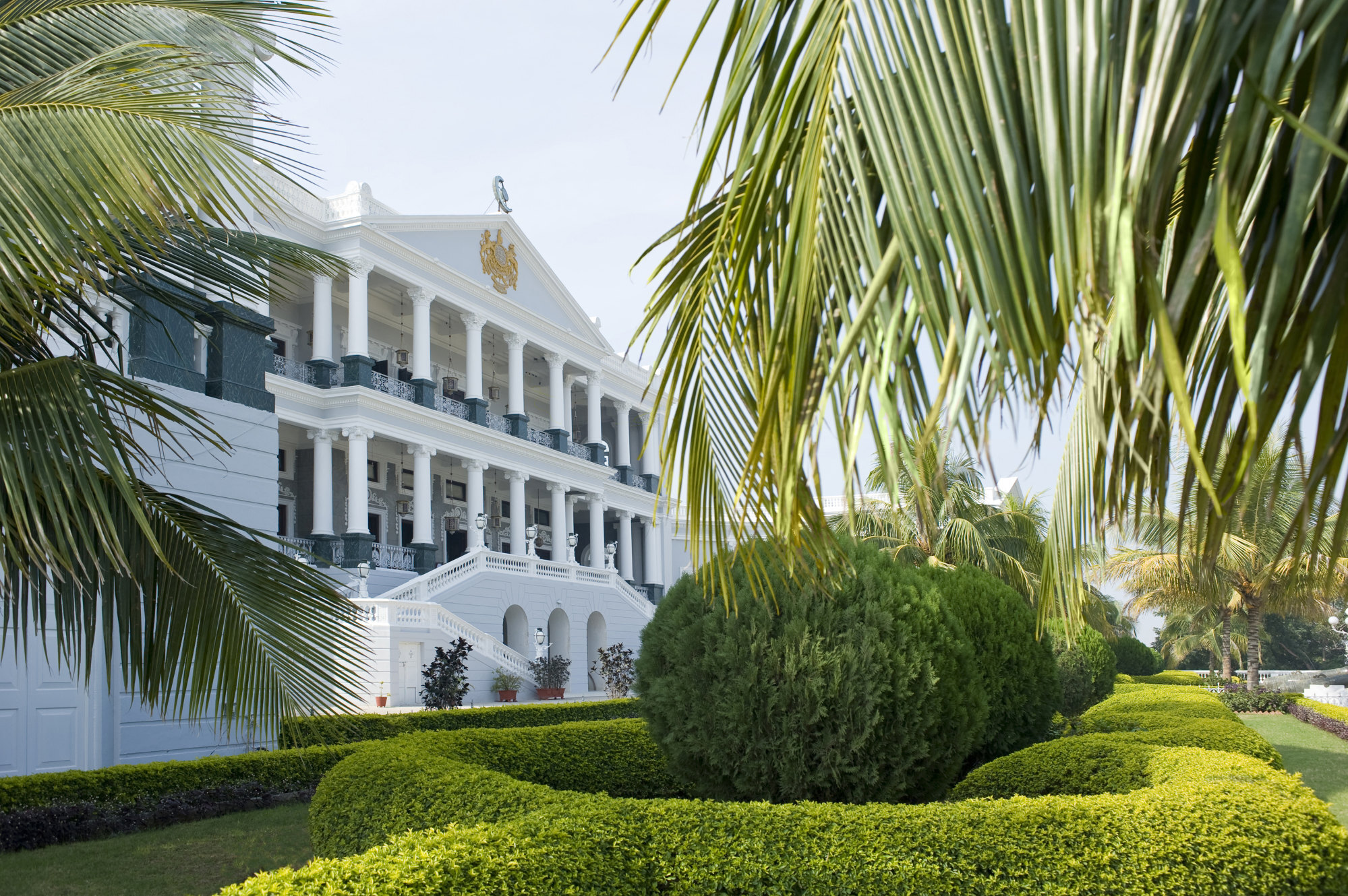 The Falaknuma Palace in Hyderabad, India. Photo: Guyhervais.com