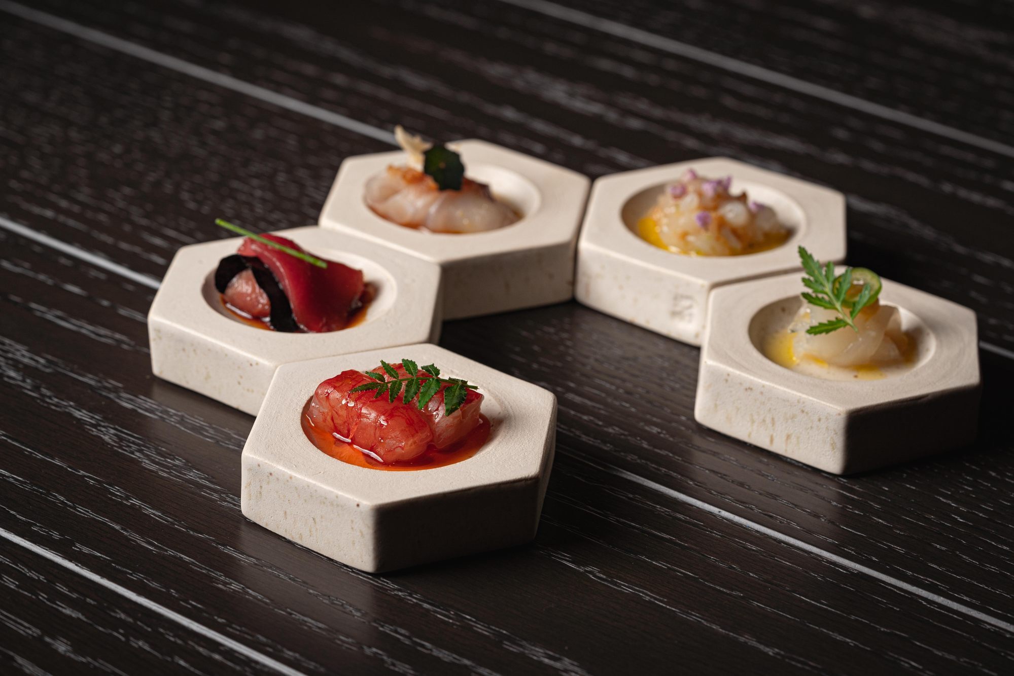 A selection of sashimi at one-Michelin-star Ando. Photo: Ando