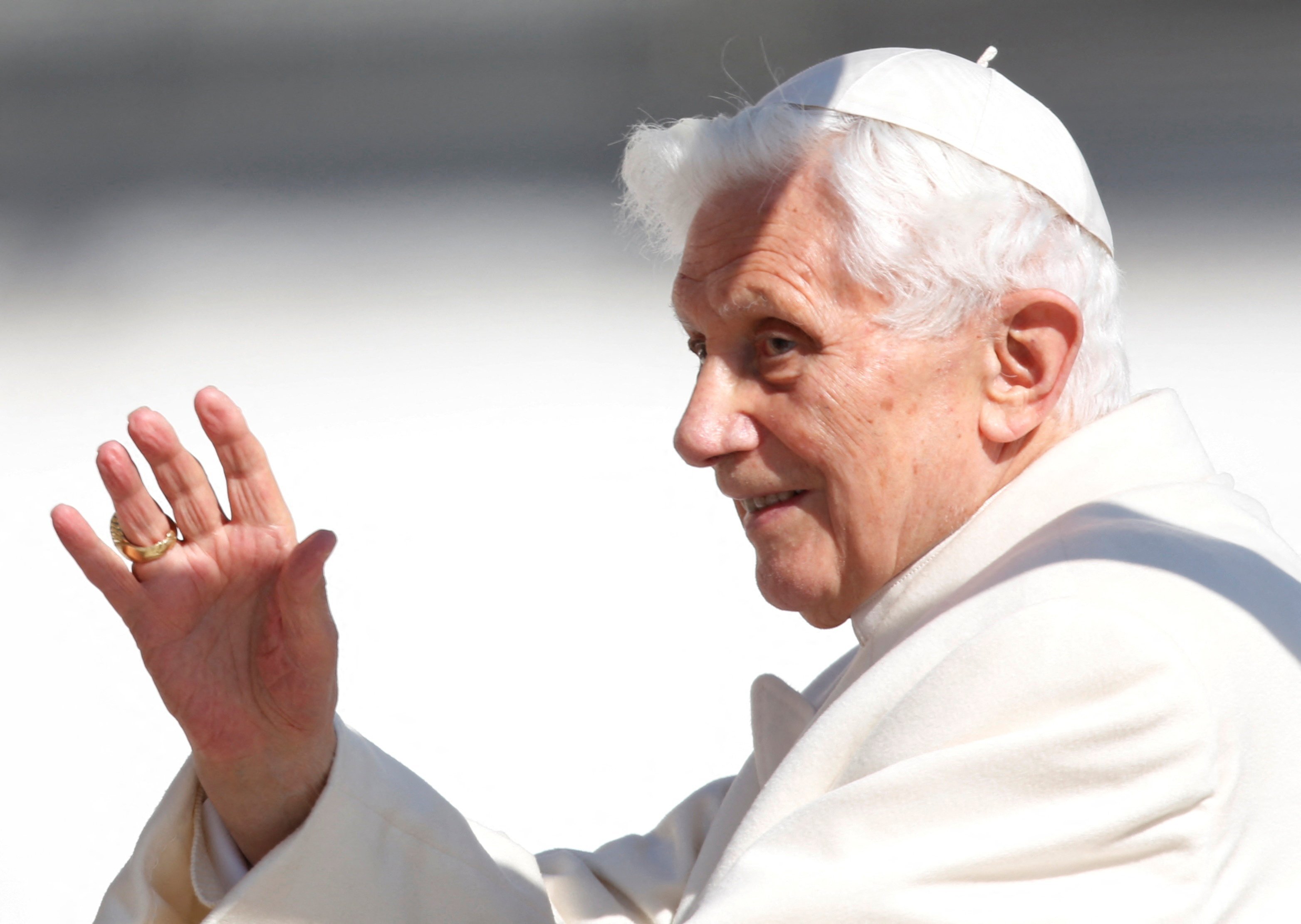 Pope Benedict XVI in 2013. Photo: Reuters