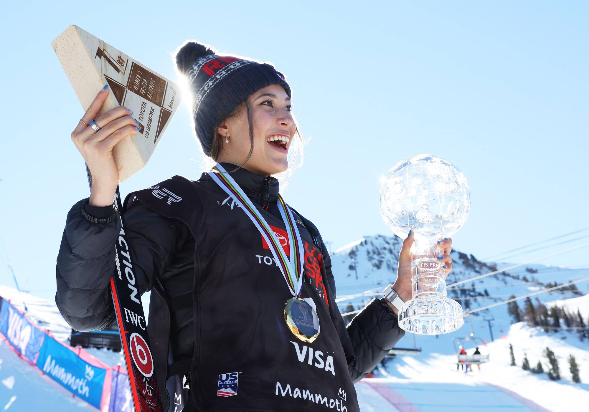 Eileen Gu, the part-time teen model and world champion skier