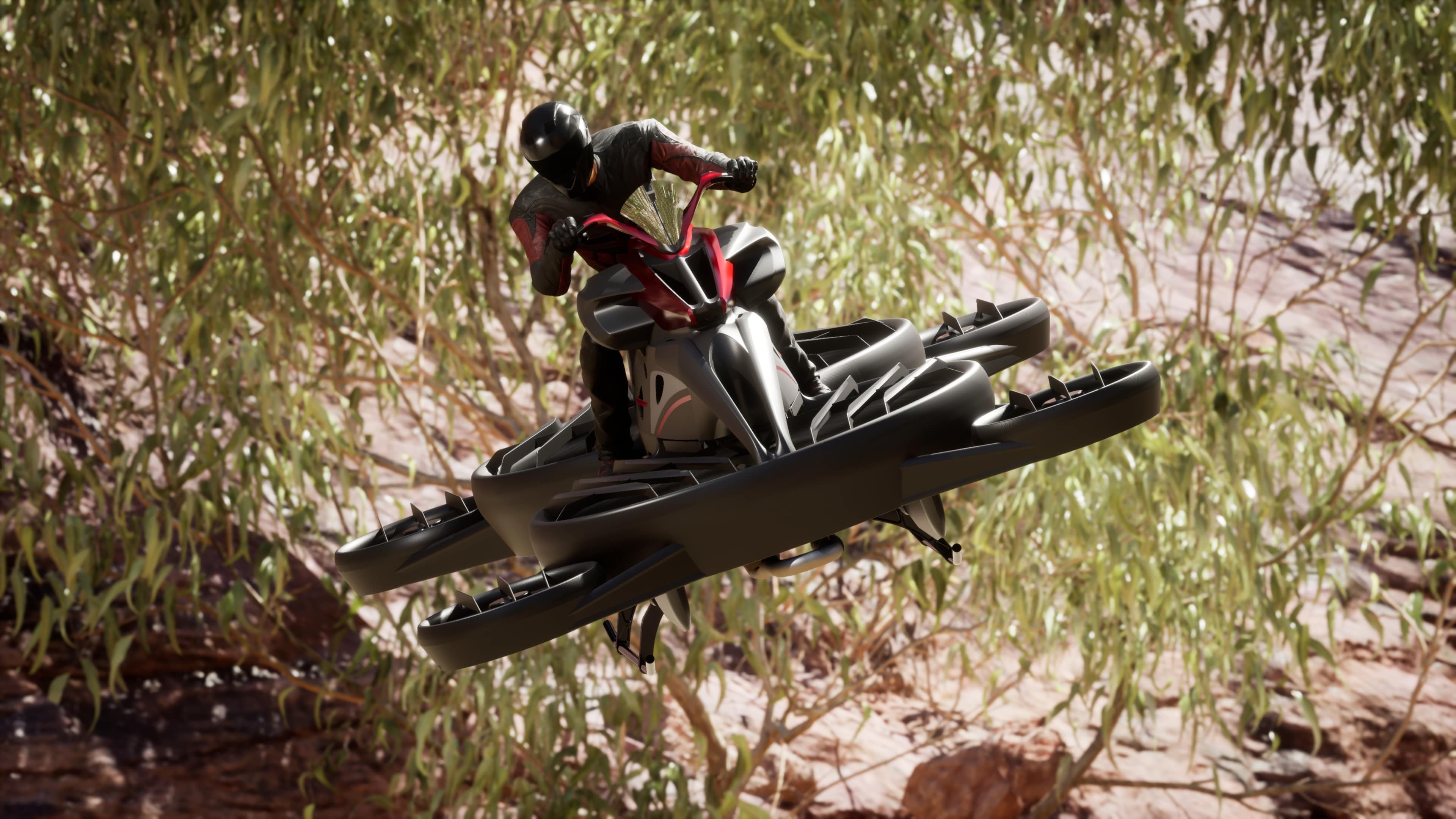 The XTurismo hoverbike. Photo: Handout