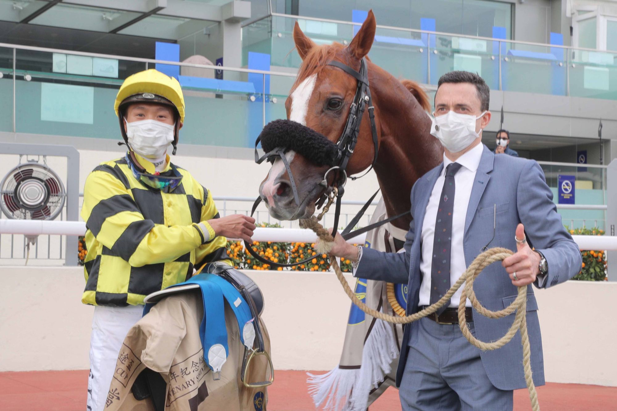 Vincent Ho, Stronger and Douglas Whyte.