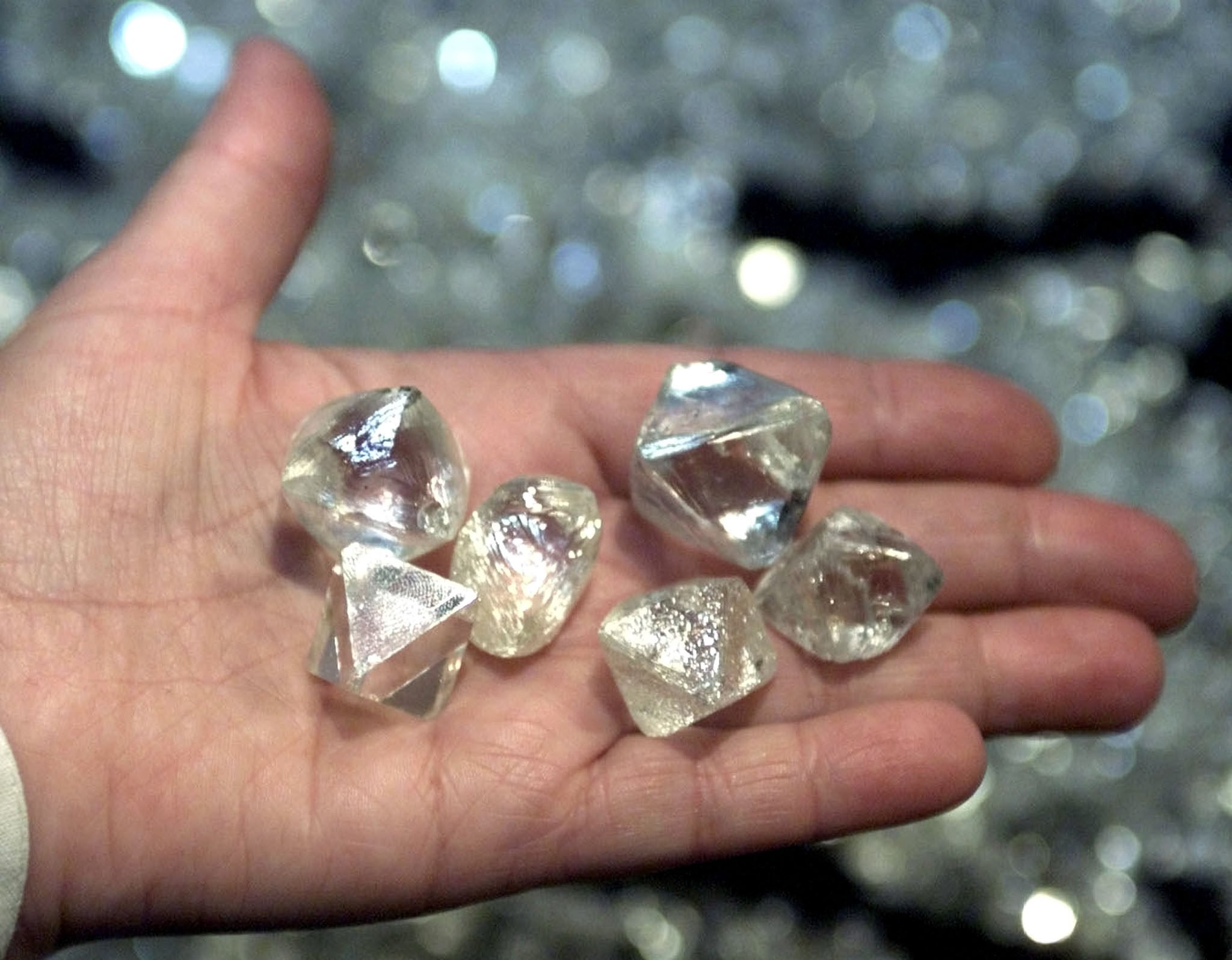 The most precious of the stolen jewels, none of which are pictured, was a rare 50-carat blue diamond. Photo: Reuters