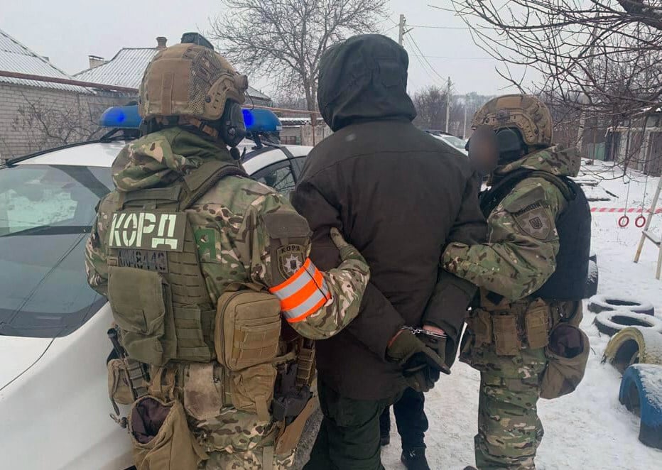 Arrest of Artemy Ryabchuk in Dnipro. Photo: AFP Photo/Ukrainian Ministry of Internal Affairs 