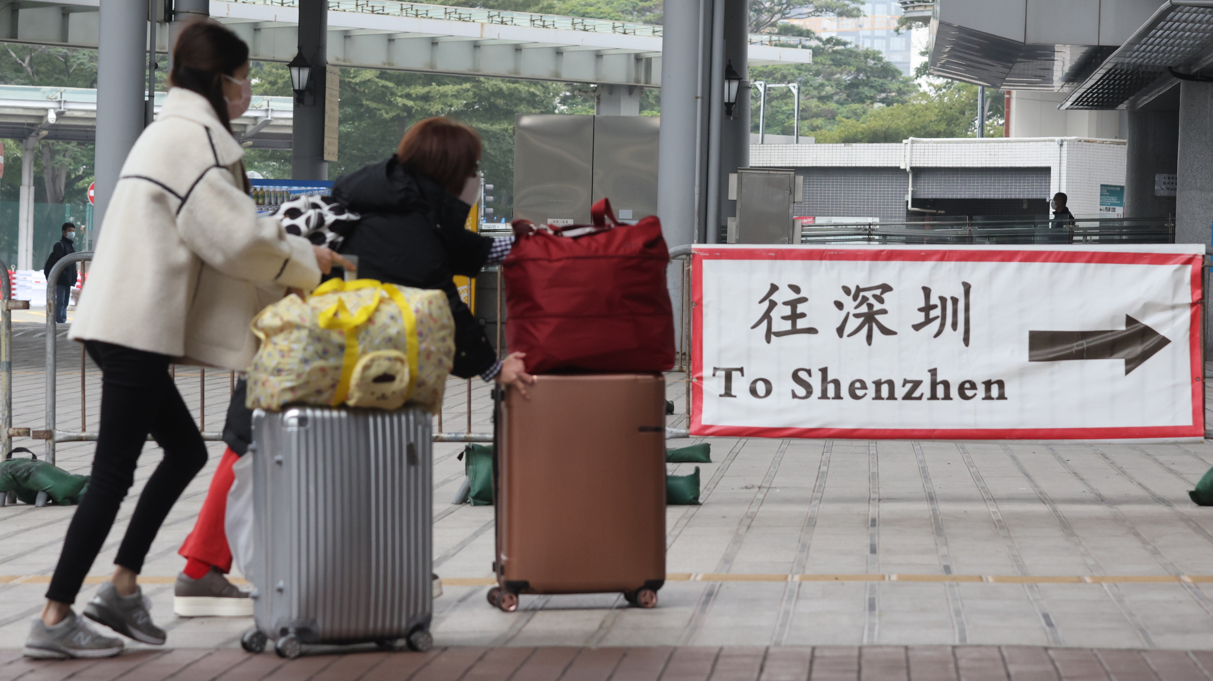 The Shenzhen border. Photo: SCMP