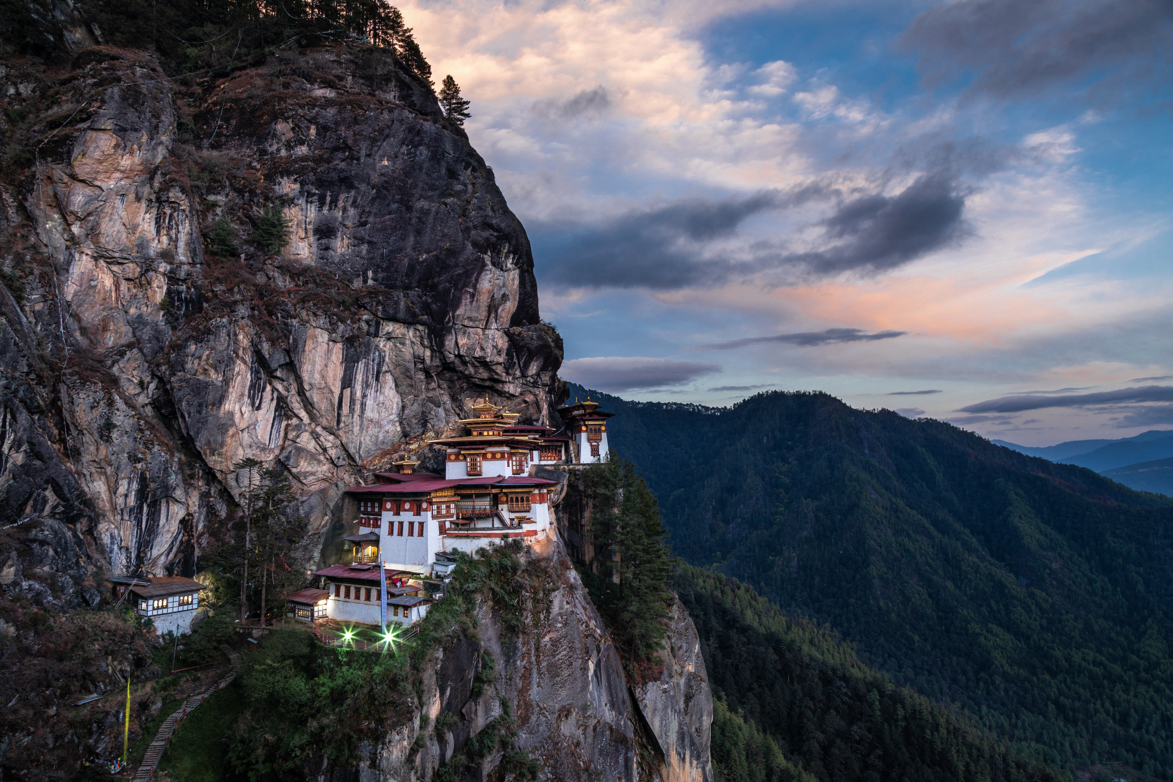 Paro Taktsang, or the Tiger’s Nest monastery, in Bhutan. The remote Himalayan nation of 800,000 has recorded just four Covid--19 deaths so far. Photo: Getty Images/iStockphoto