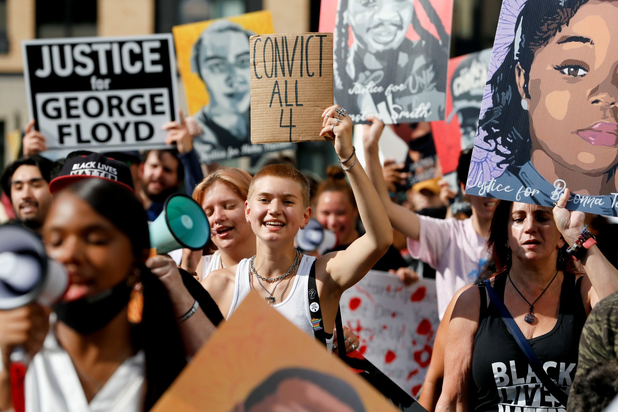 The 2020 protests over the killing of George Floyd appear to have been a turning point for America, writes Chandran Nair. Photo: Reuters