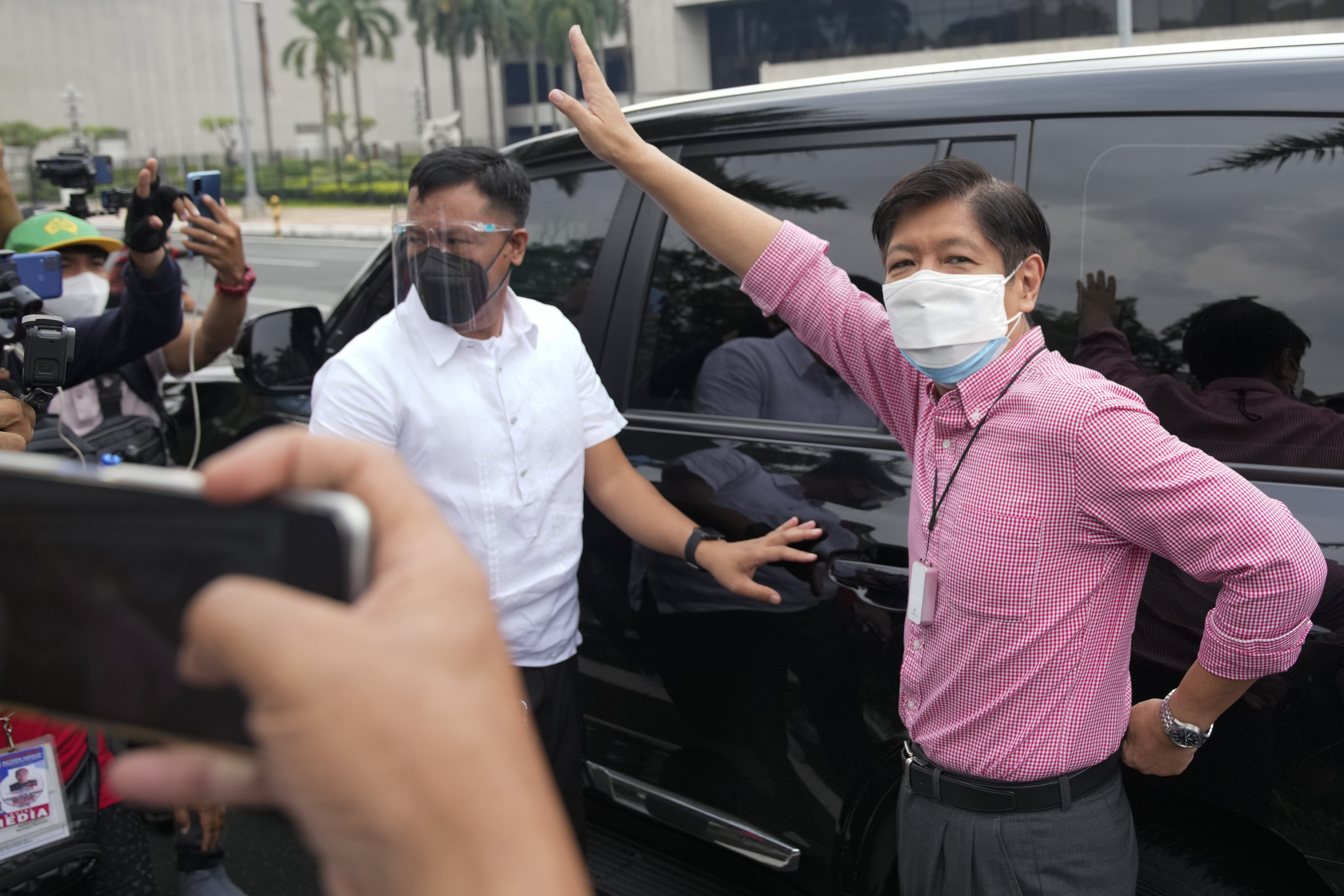Bongbong Marcos Jnr has had an assassination threat made against him. Photo: AP