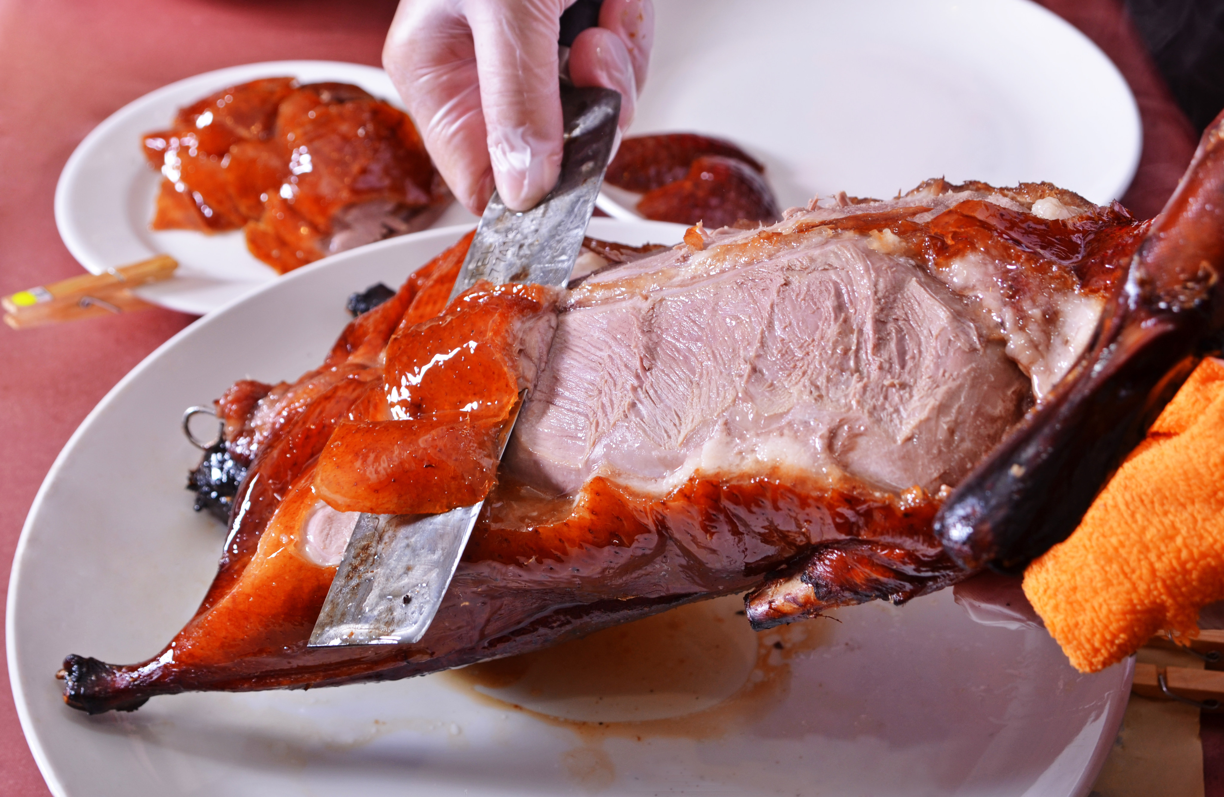 Peking roast duck, a popular Chinese dish, can be purchased online in ready-to-consume packs. Photo: Shutterstock Images