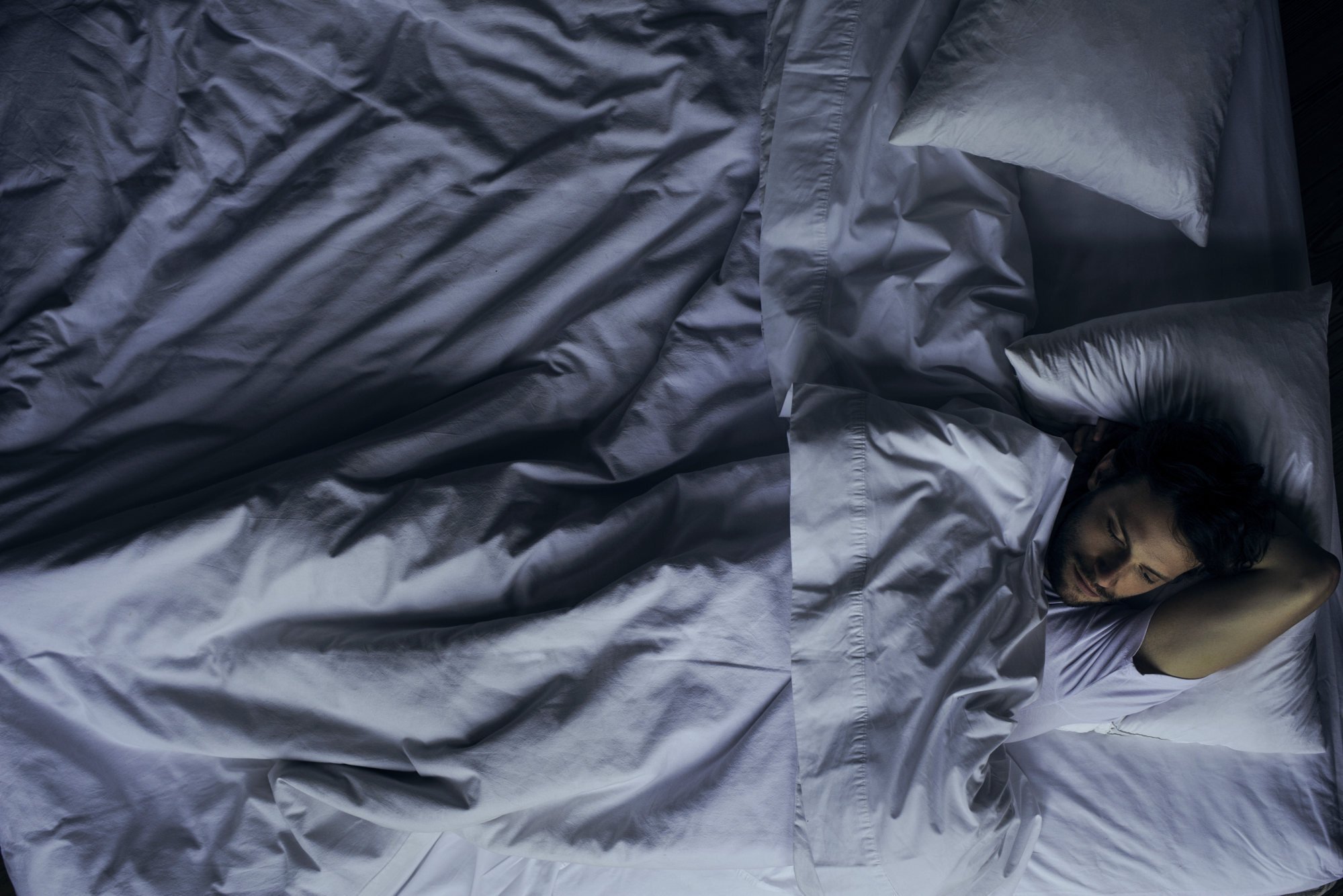 Seven to eight hours of good sleep make for a healthy gut. Photo: Getty Images