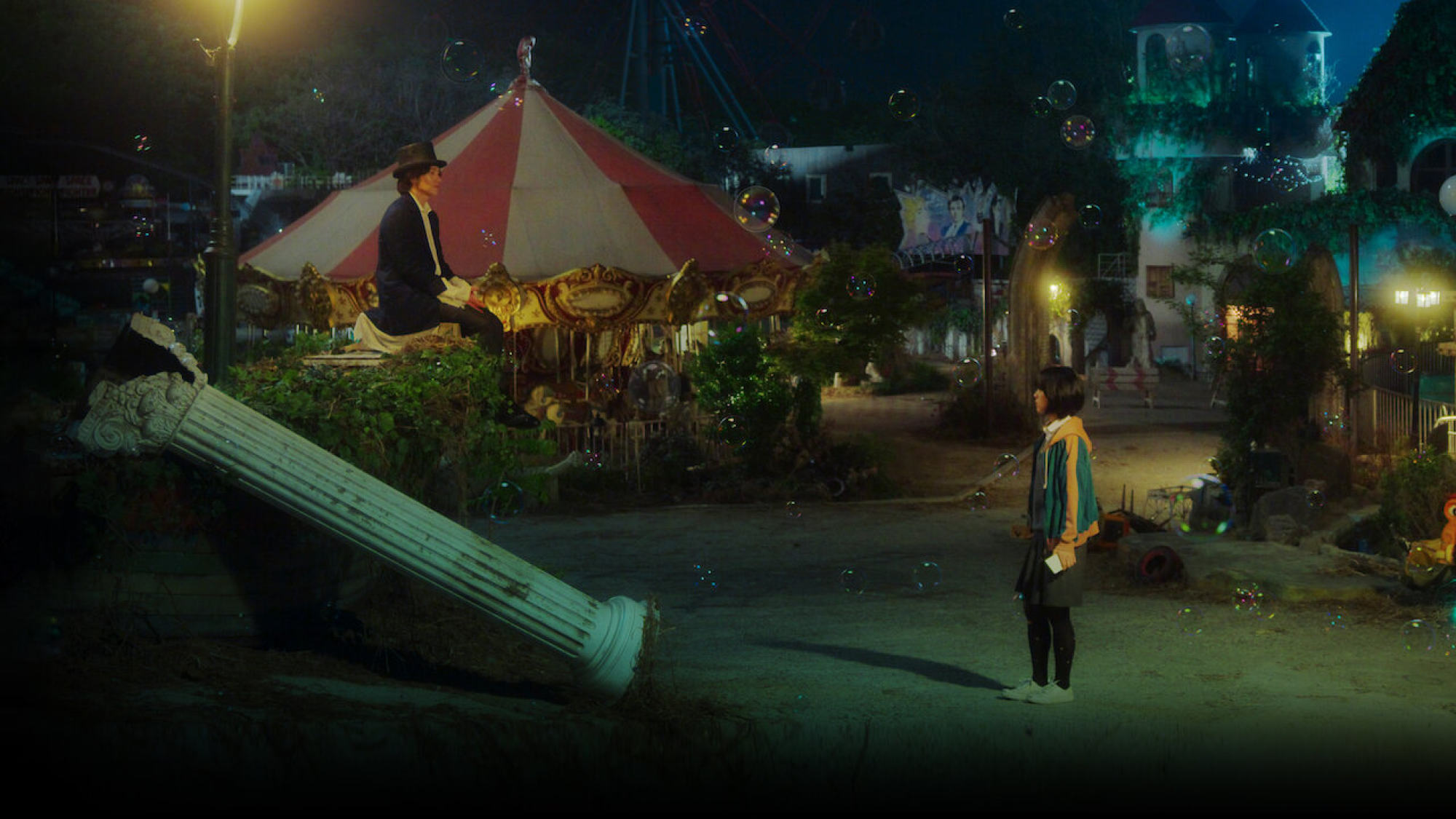 Magic is on the cards for Yoon ah-yi and the mysterious Rieul in The Sound of Magic. Photo: Netflix