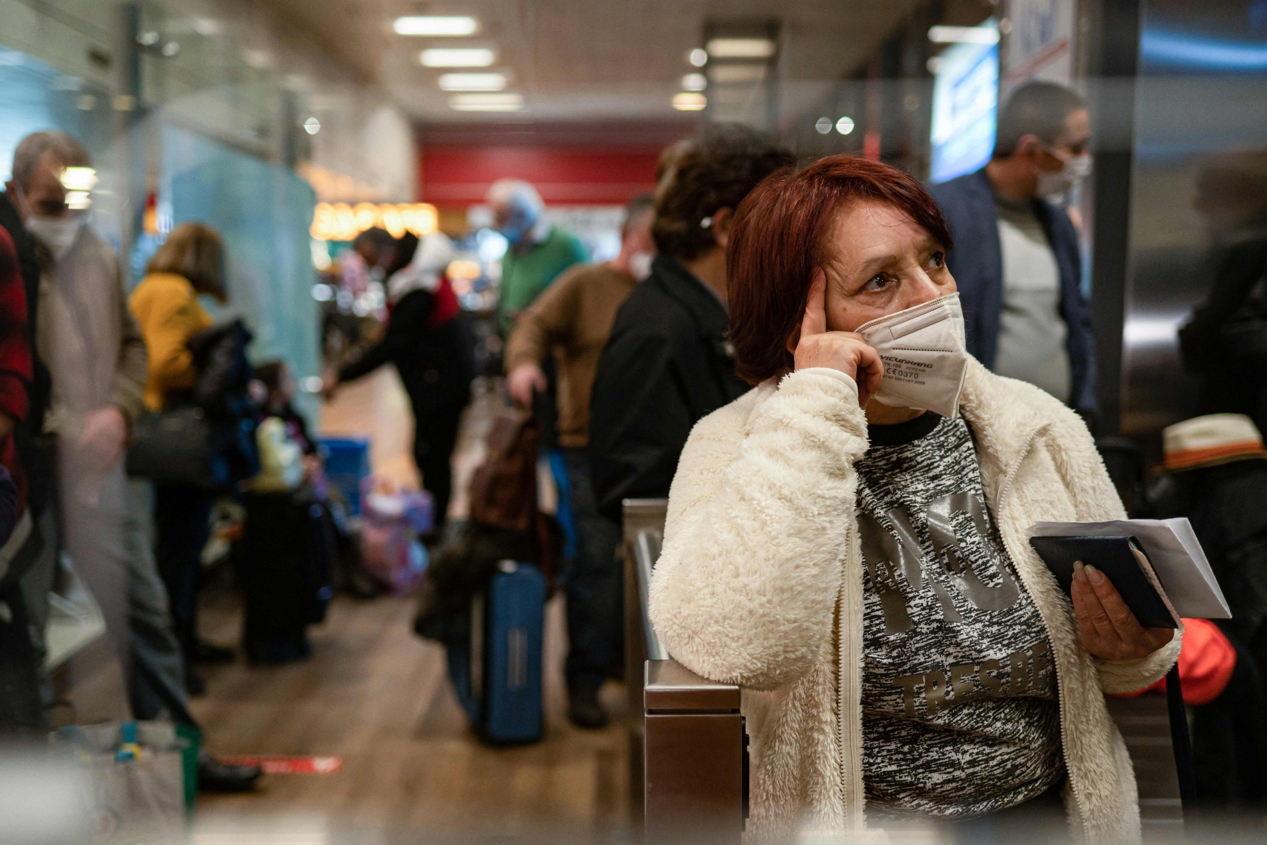 Passengers wait before boarding a flight departing from Istanbul to Yerevan on February 2. Turkey and Armenia resumed their first commercial flights in two years as part of efforts to warm ties. The recent launch of a normalisation process between the two countries reflects Turkey’s commitment to regional peace. Photo: AFP