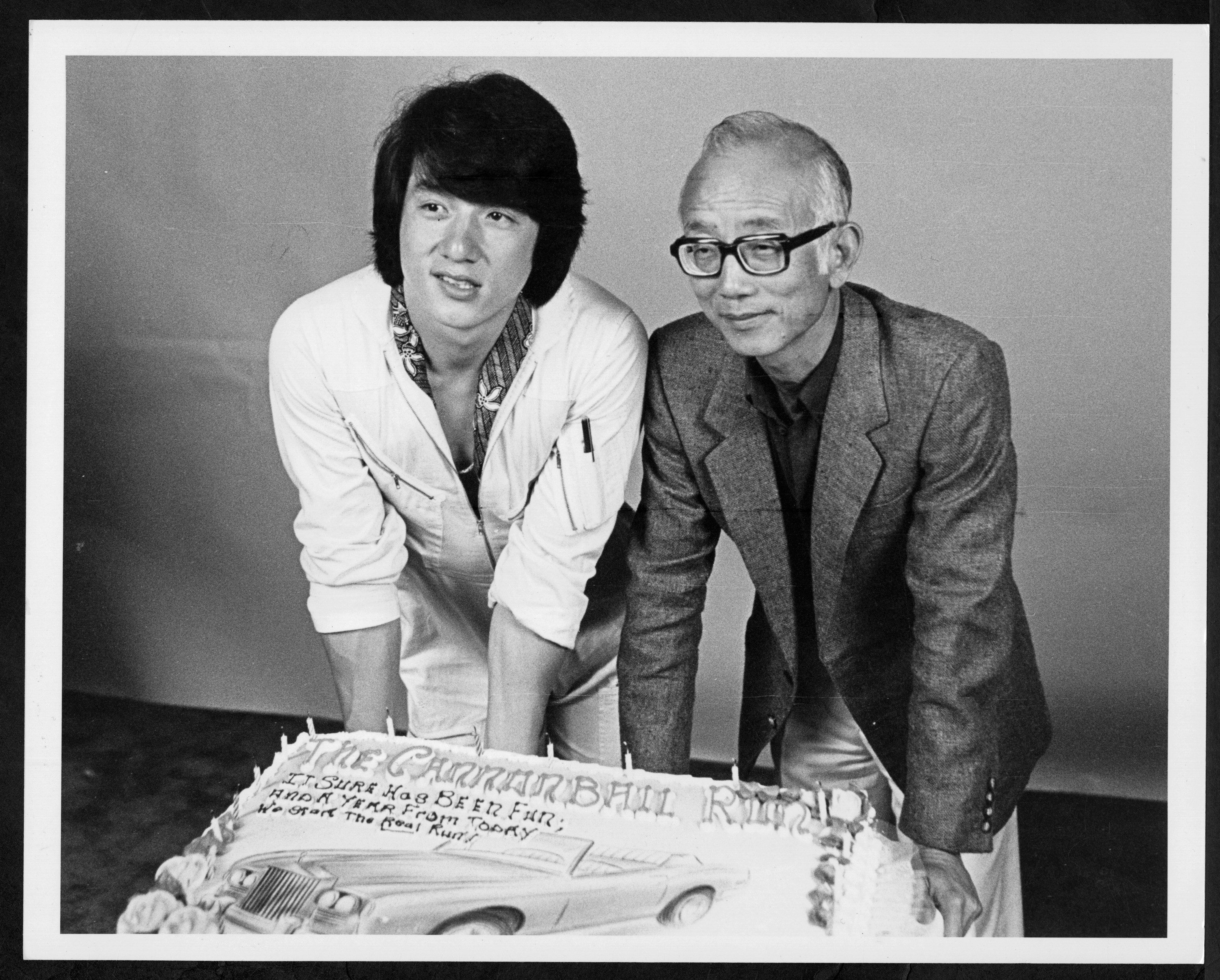 Jackie Chan and Raymond Chow.