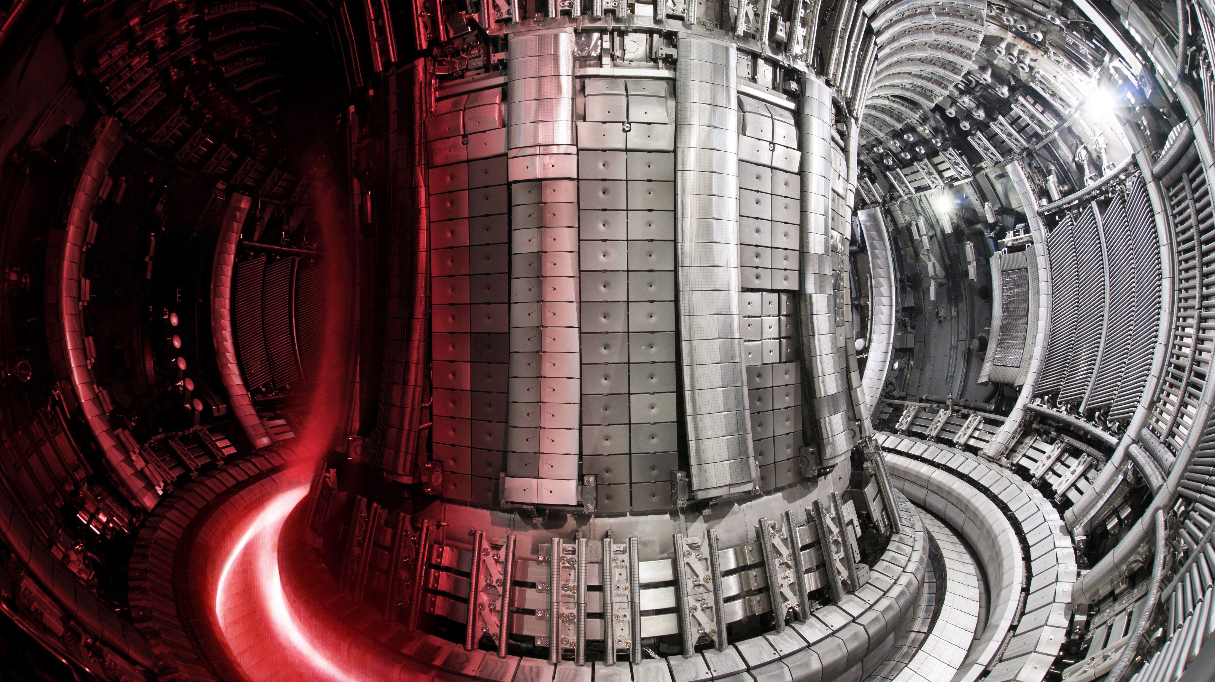 The Joint European Torus facility near Oxford has the largest operational tokamak in the world. Photo: JET/UKAEA