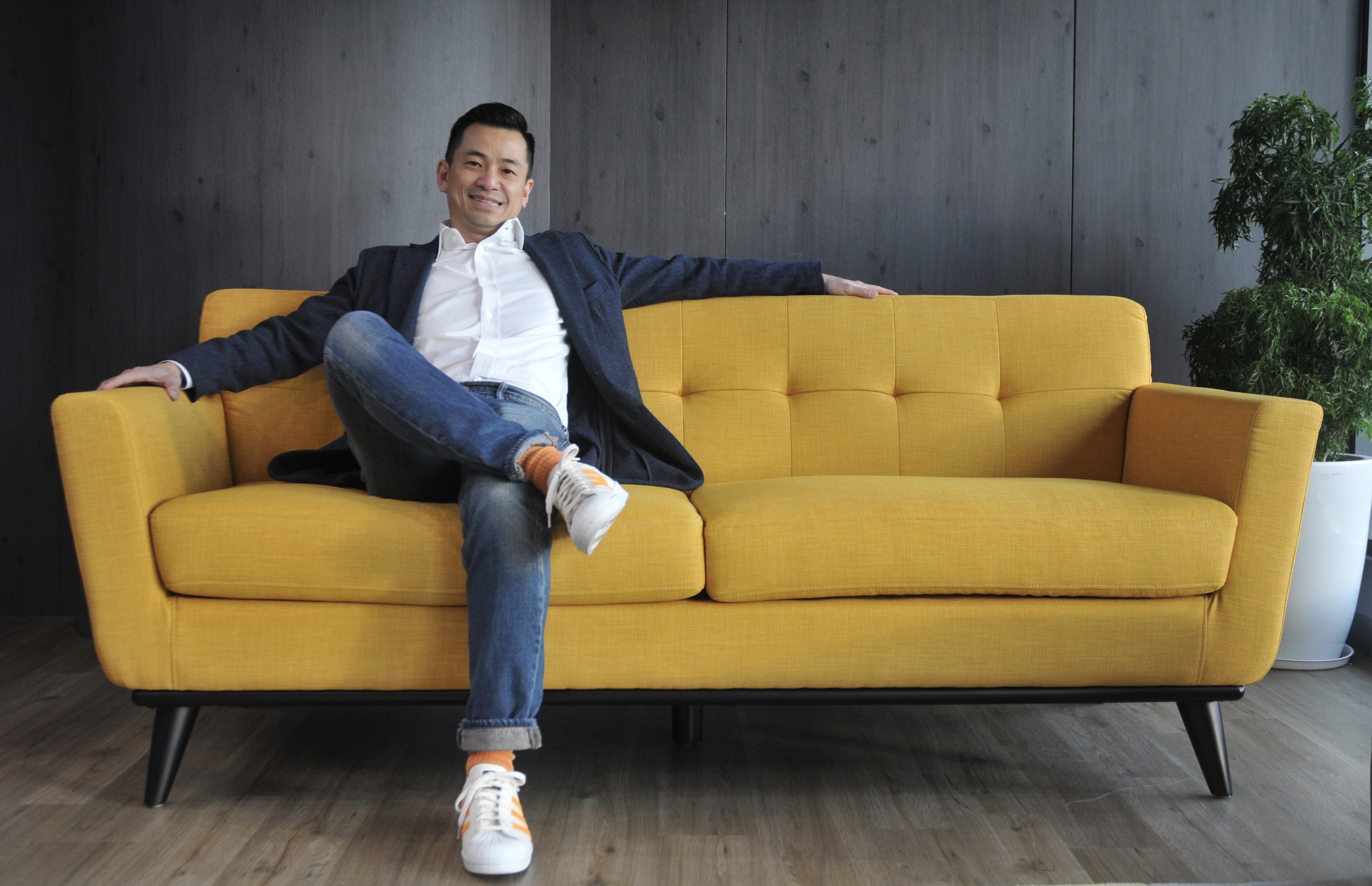 Eric Sim in Cyberport in Hong Kong. He tells Kate Whitehead about his journey from socially awkward nerdy kid to academic and founder of the Institute of Life. Photo: Eric Sim