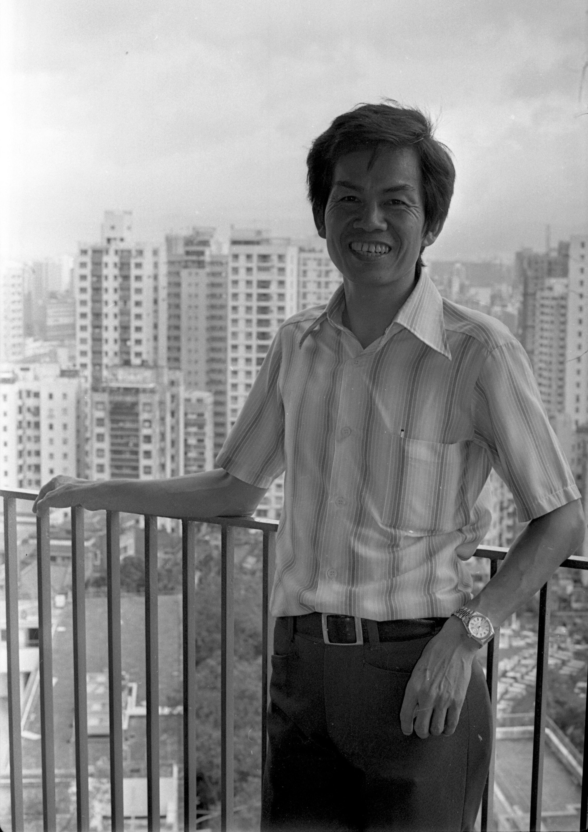 A young Brian Kan in the 1970s. Photo: SCMP