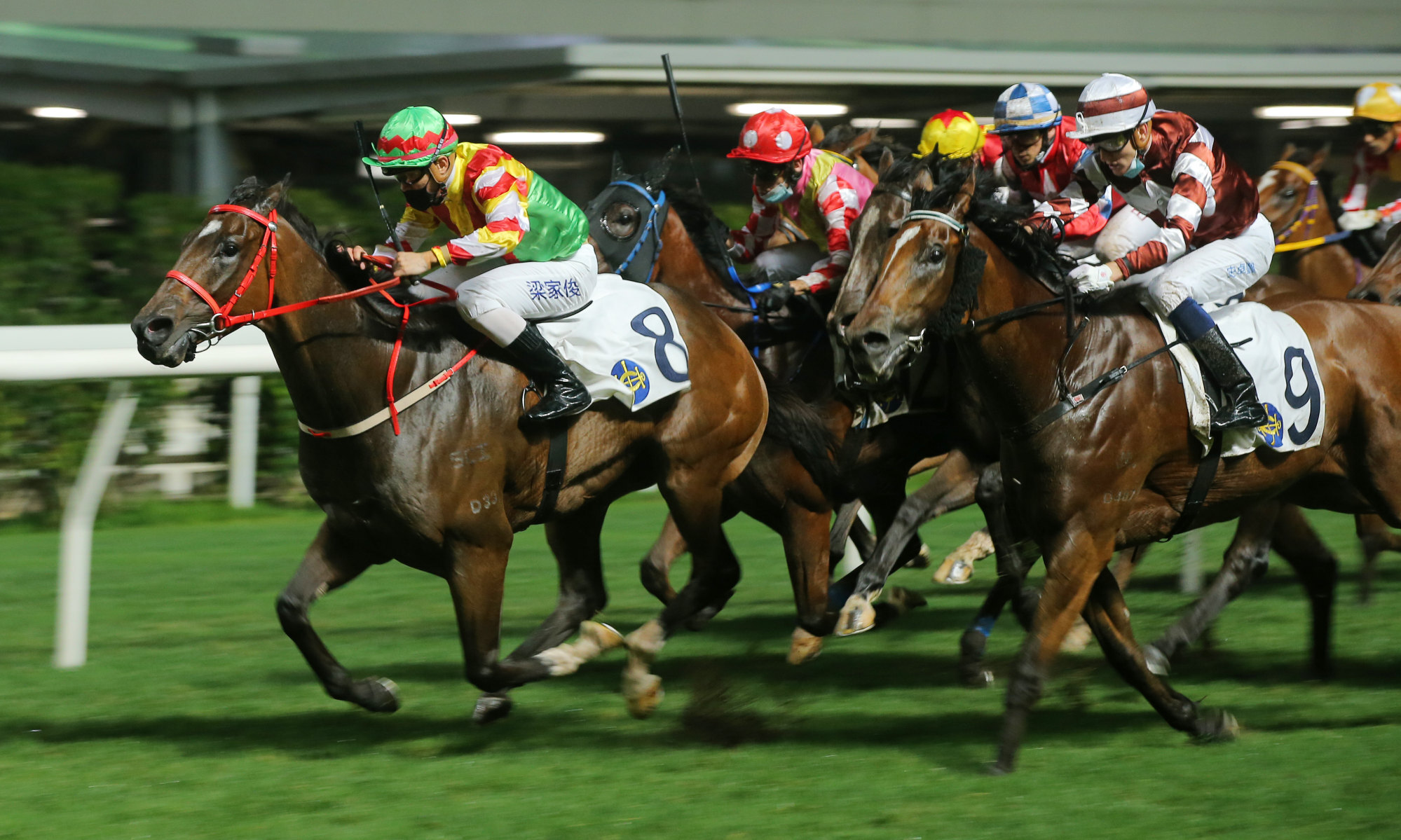 Derek Leung salutes aboard Hero Star last season.