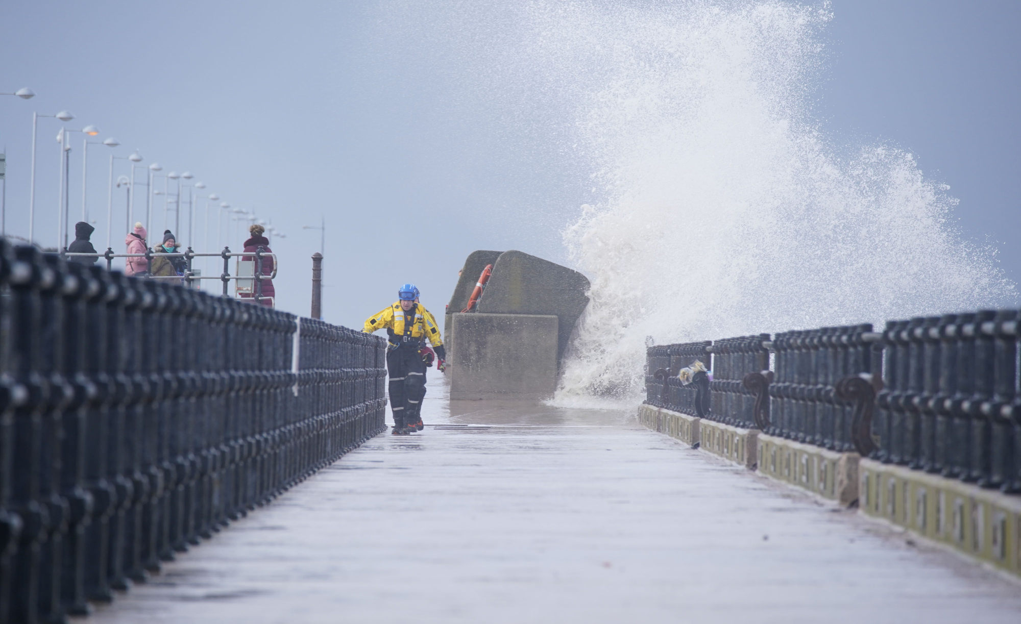 Britain On Storm Red Alert: ‘danger To Life’ Met Office Said As 1 Man ...