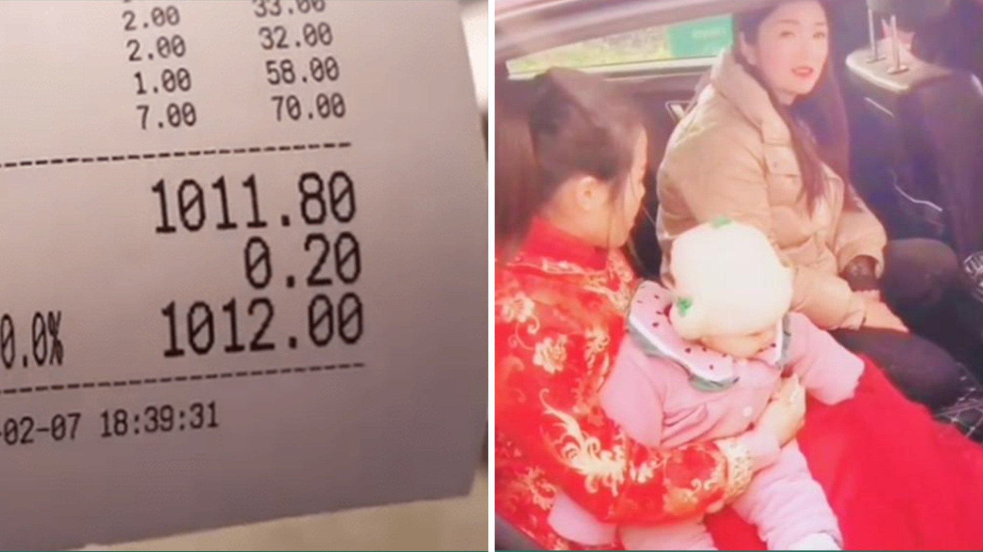 A 0.2 yuan overcharge led to an online rant, and a bride’s family refused to get out of a car unless the groom paid an expensive ‘alighting fee’. Photo: Handout