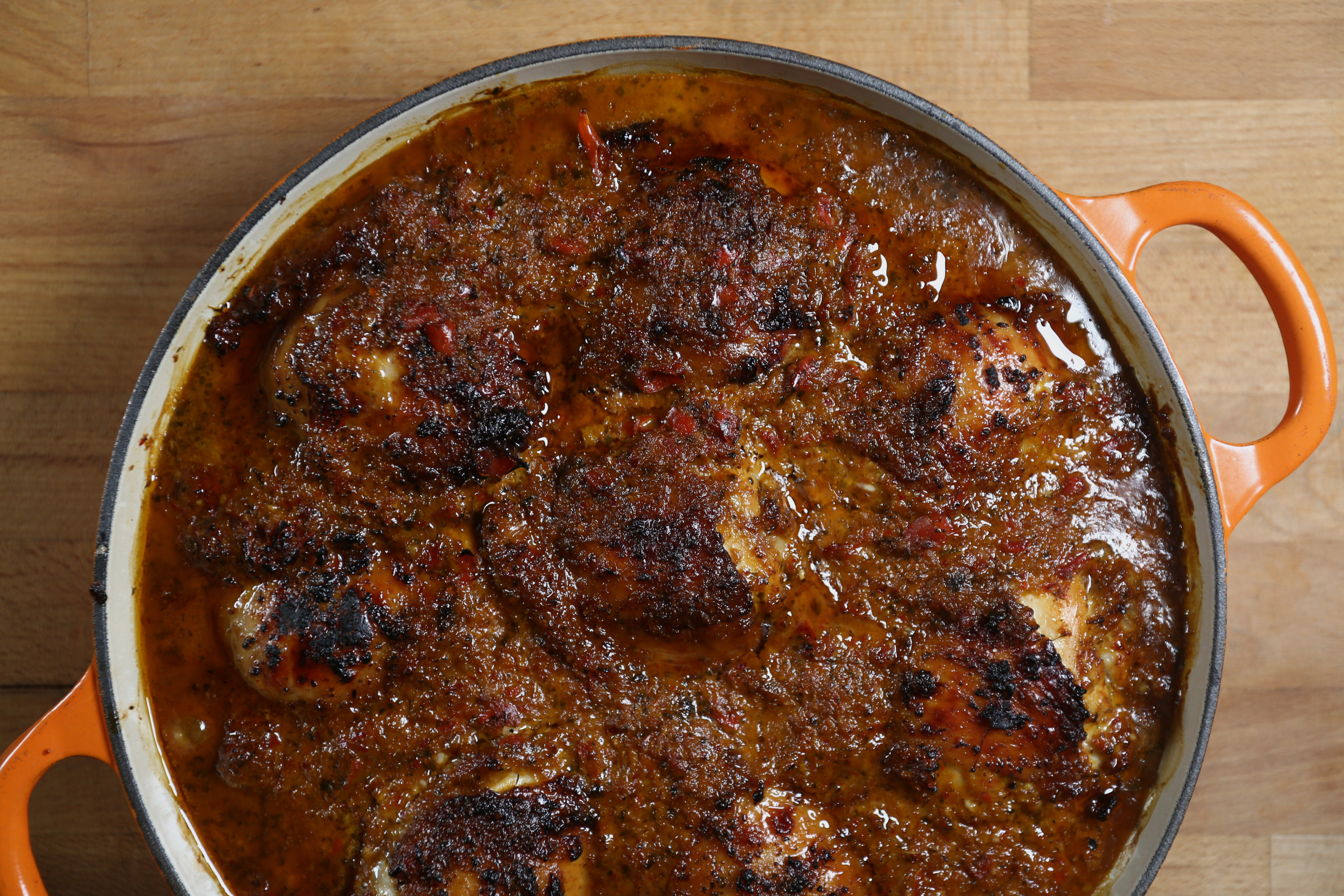 Susan Jung’s African chicken, a popular Macanese dish. Dishes from Macau are detailed in Macanese Cooking – A Journey Across Generations by Cecília Jorge. Photo: Jonathan Wong