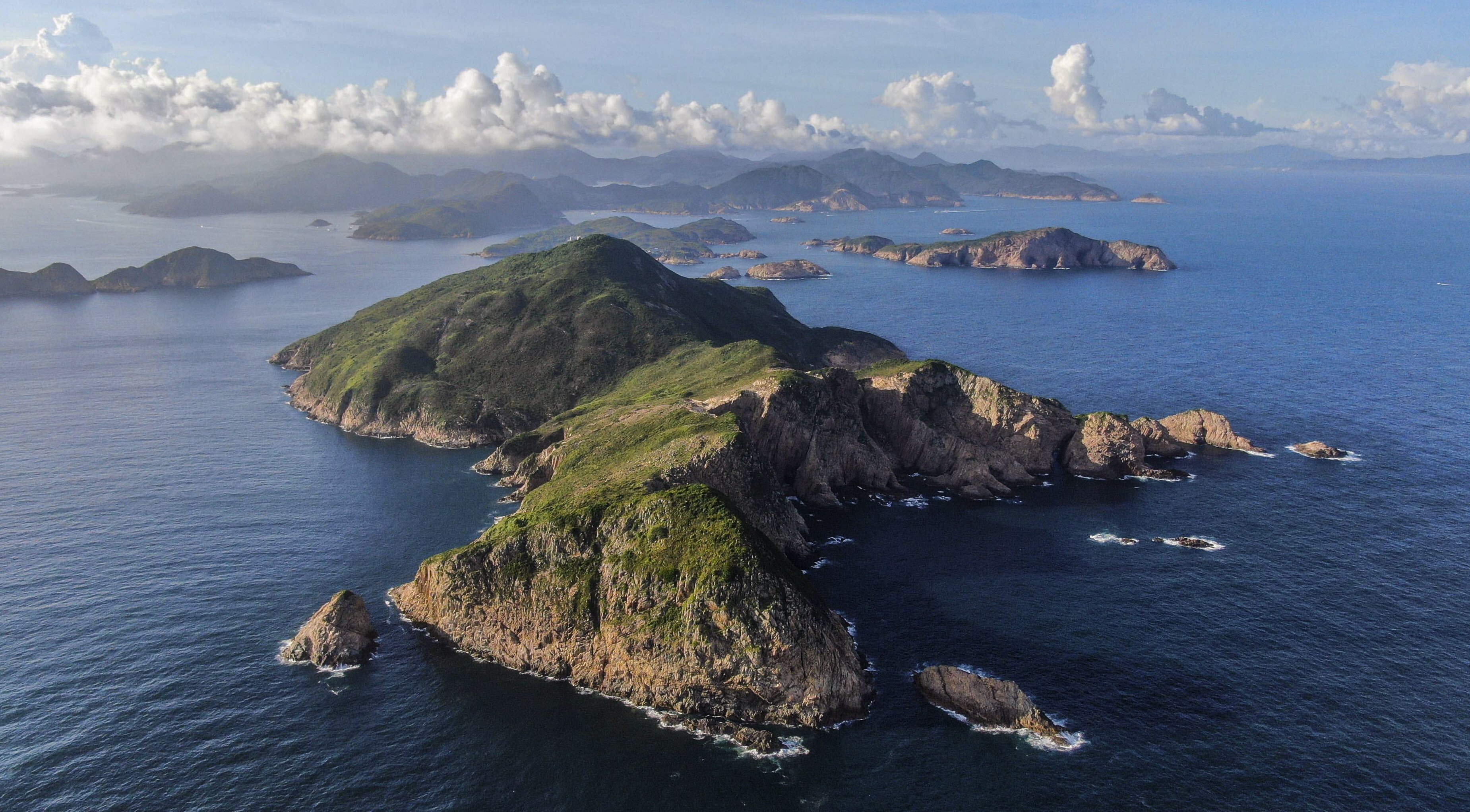 Basalt Island (above) is one of more than 200 islands in Hong Kong waters. Most are undeveloped, uninhabited and a short boat trip from the city. Photo: Martin Chan