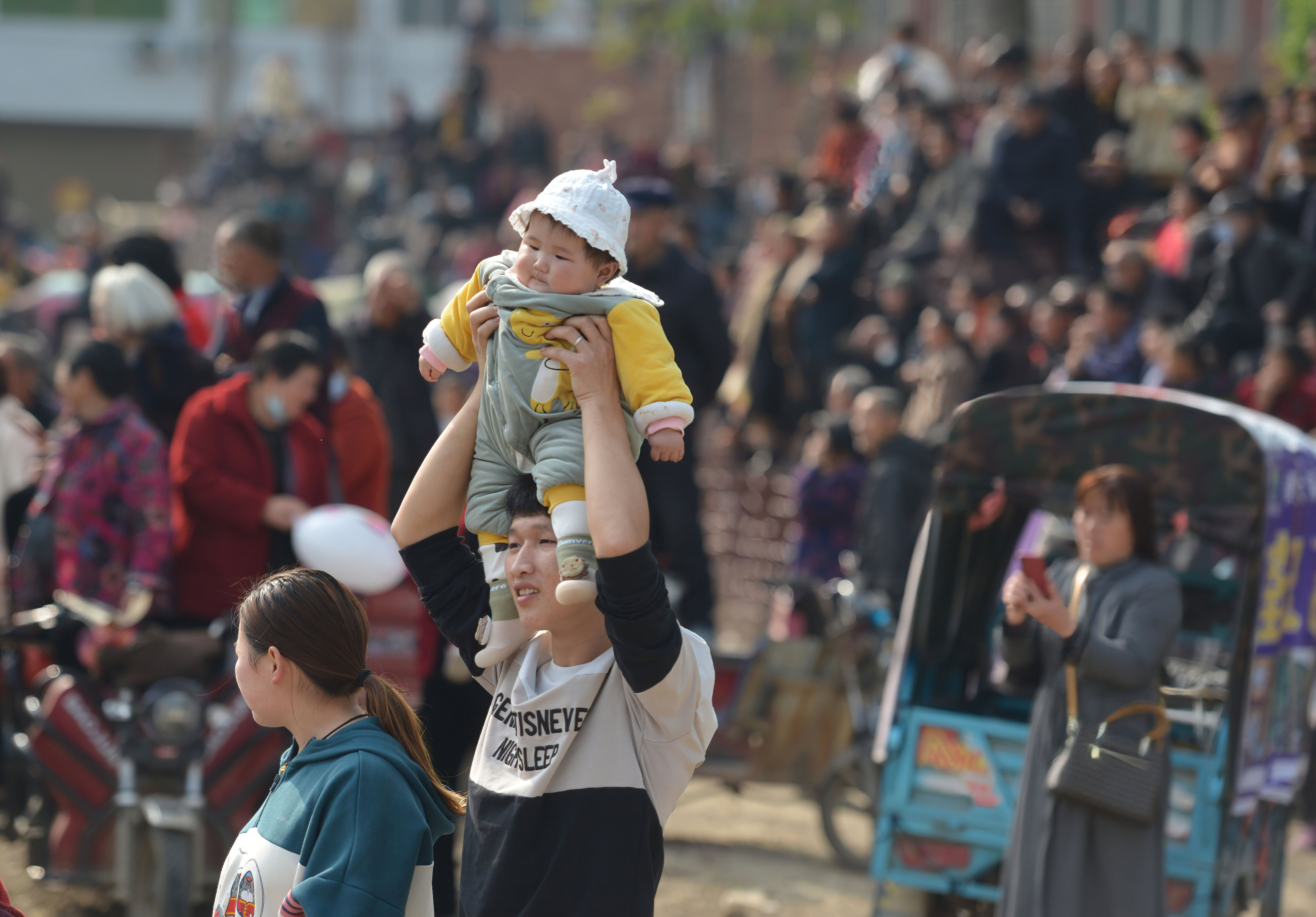 China is in the midst of a population crisis due to a low birth rate and a rapidly ageing society and it has encouraged parents to have up to three children. Photo: Getty Images