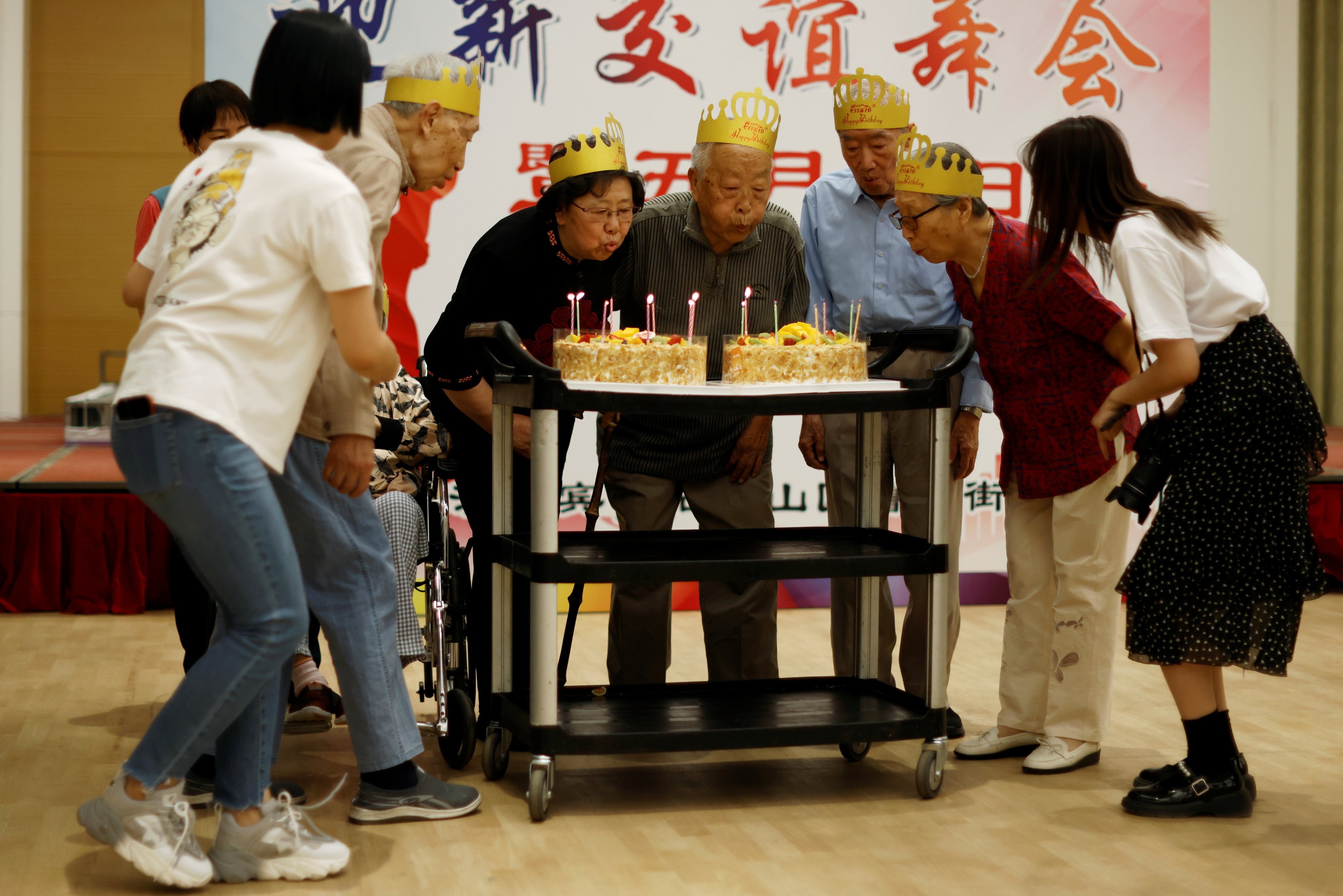 China’s population is ageing rapidly, with births falling and elderly people making up a growing proportion of the nation’s 1.4 billion people. Photo: Reuters