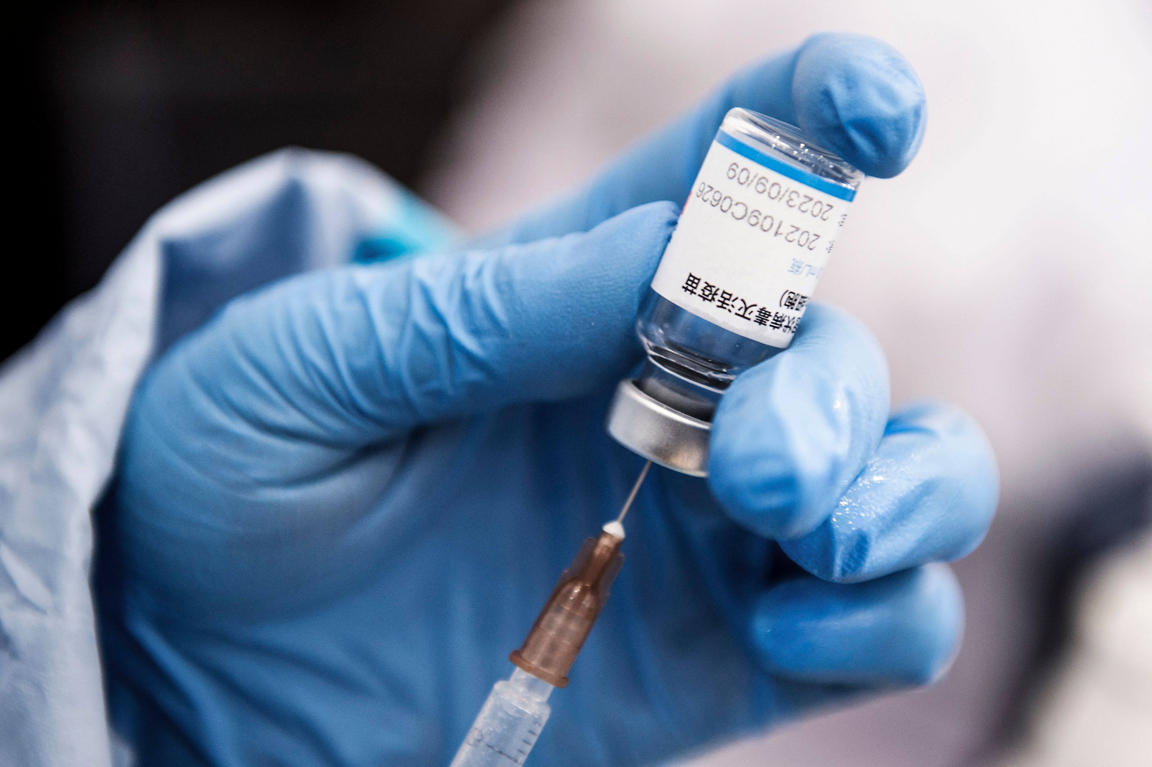 A third dose of the vaccine was found to be “the turning point” on immune response for most study participants. Photo: AFP