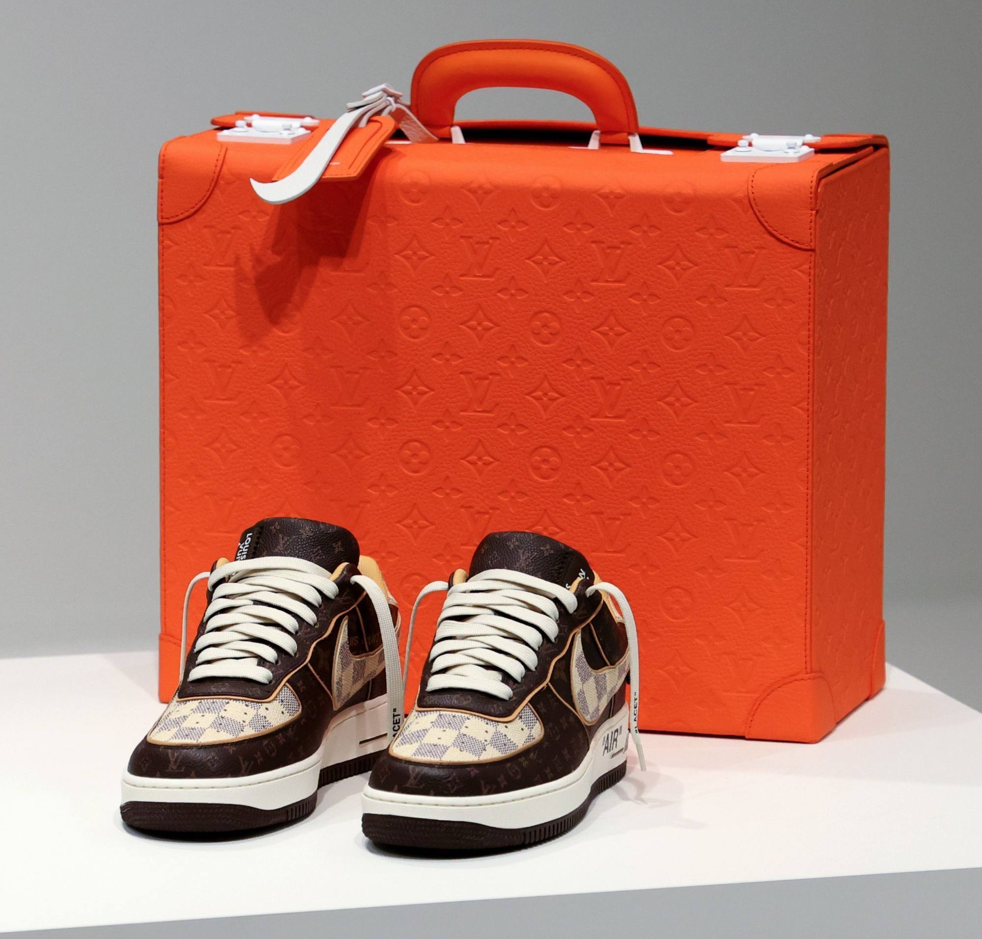 Holy Grail: Louis Vuitton Collaborates With Nike on Air Force 1 Sneakers