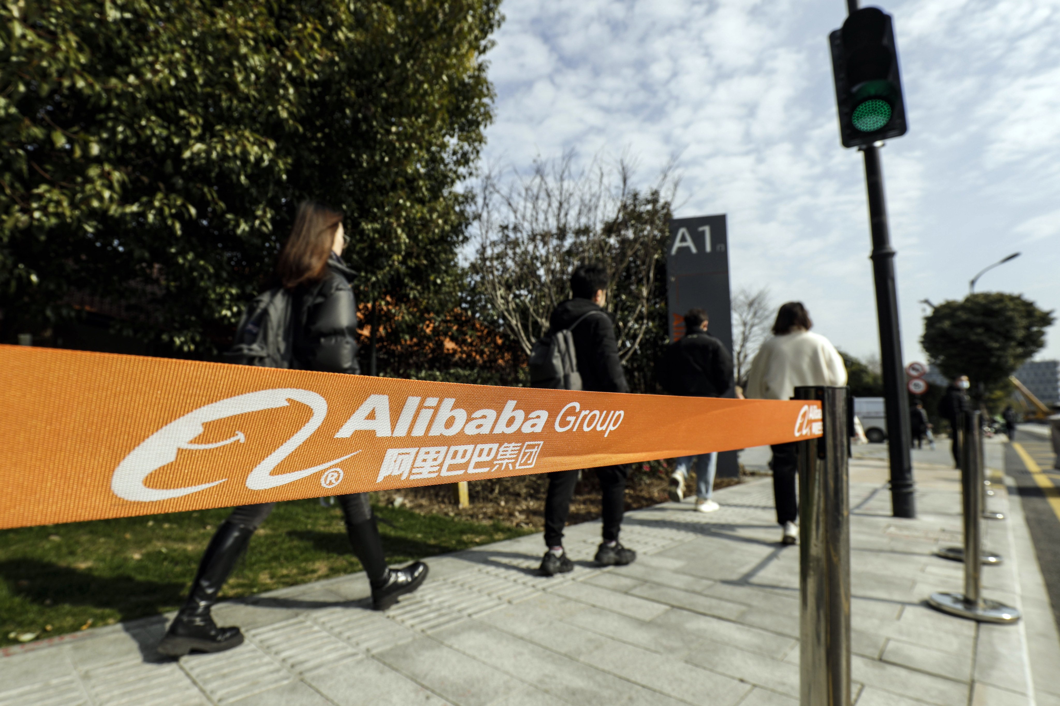 Chinese e-commerce giant Alibaba Group Holding posted its slowest increase in quarterly revenue since the company went public in 2014. Photo: Bloomberg