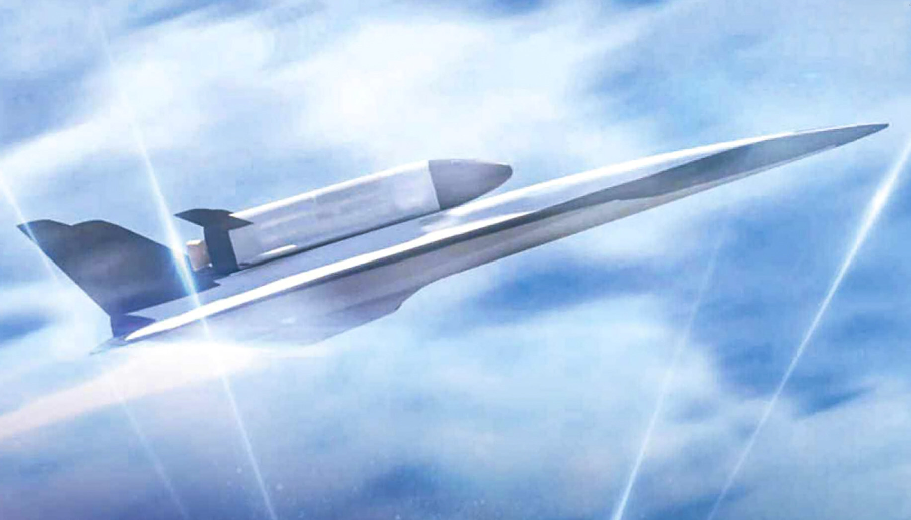 Artist’s impression of a Chinese hypersonic space plane. Photo: Aerospace China