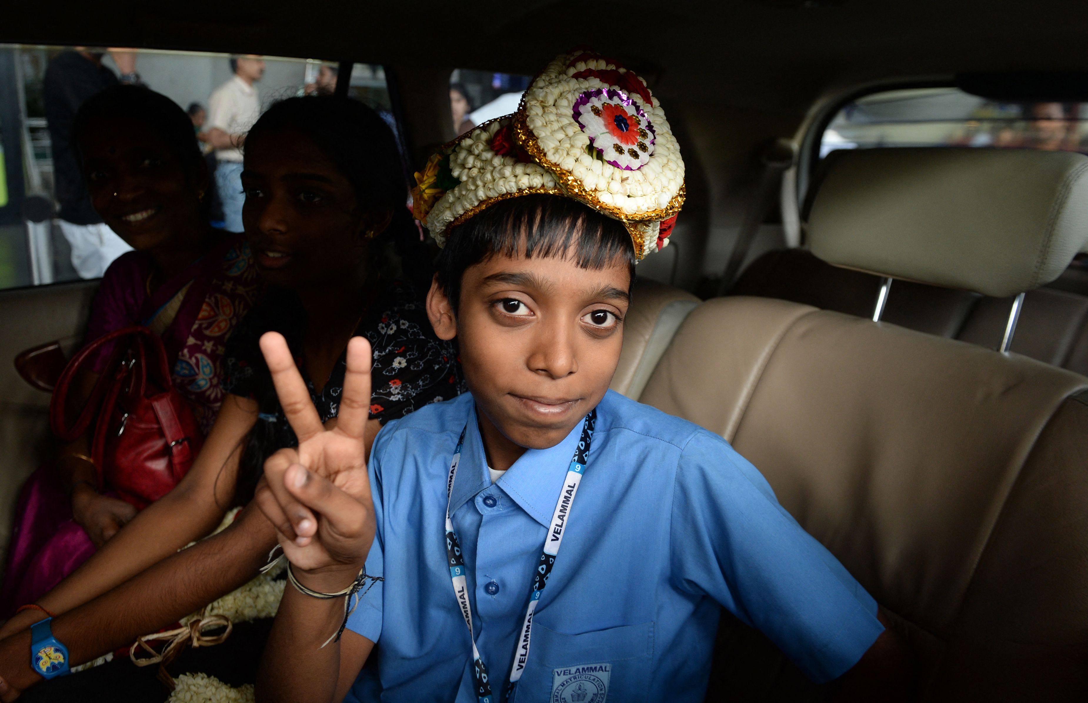 Rameshbabu Praggnanandhaa: 16-year-old Indian chess sensation stuns world  No. 1 Magnus Carlsen