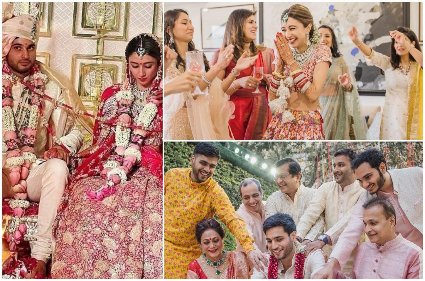 Find out more about the big fat Ambani event that was Jai Amnol and Khrisha’s wedding! Photos: @jagbanionline, @sam_and_ekta, @tinaambaniofficial/Instagram