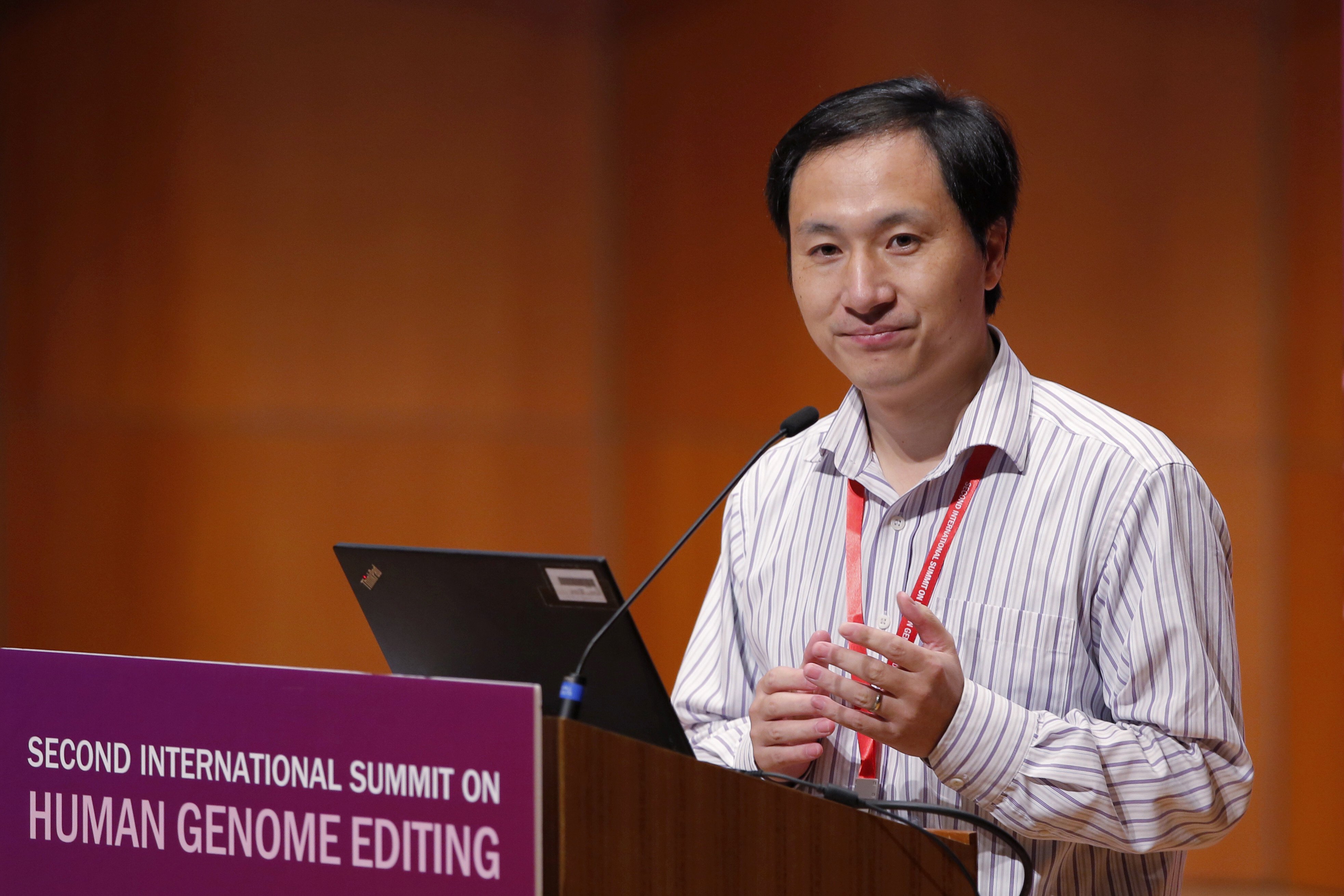 Chinese scientist He Jiankui shocked the world in 2018 when he announced that he had created gene-edited babies. Photo: AP