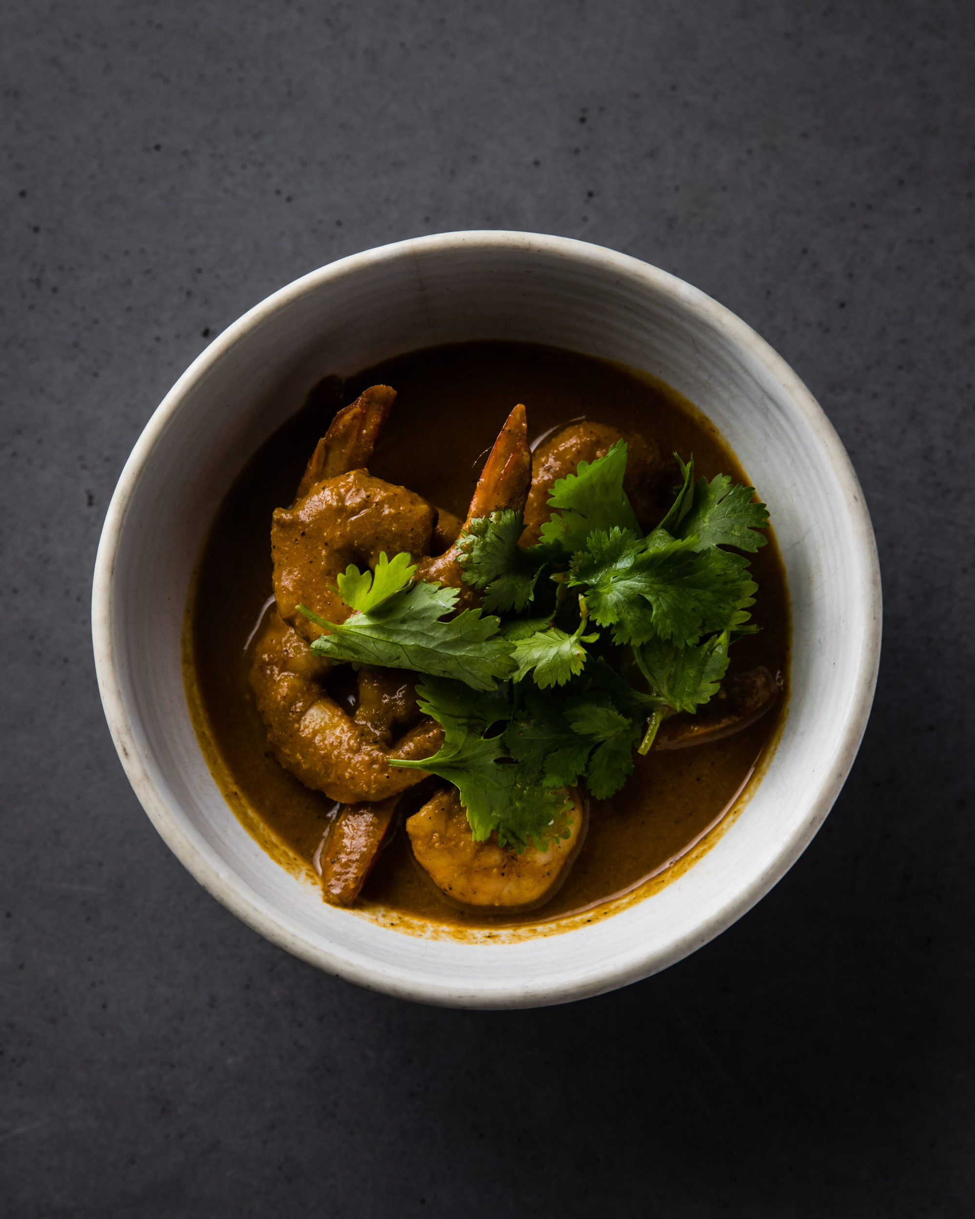 Prawn curry at Lankan Filling Station. Photo: Nikki To