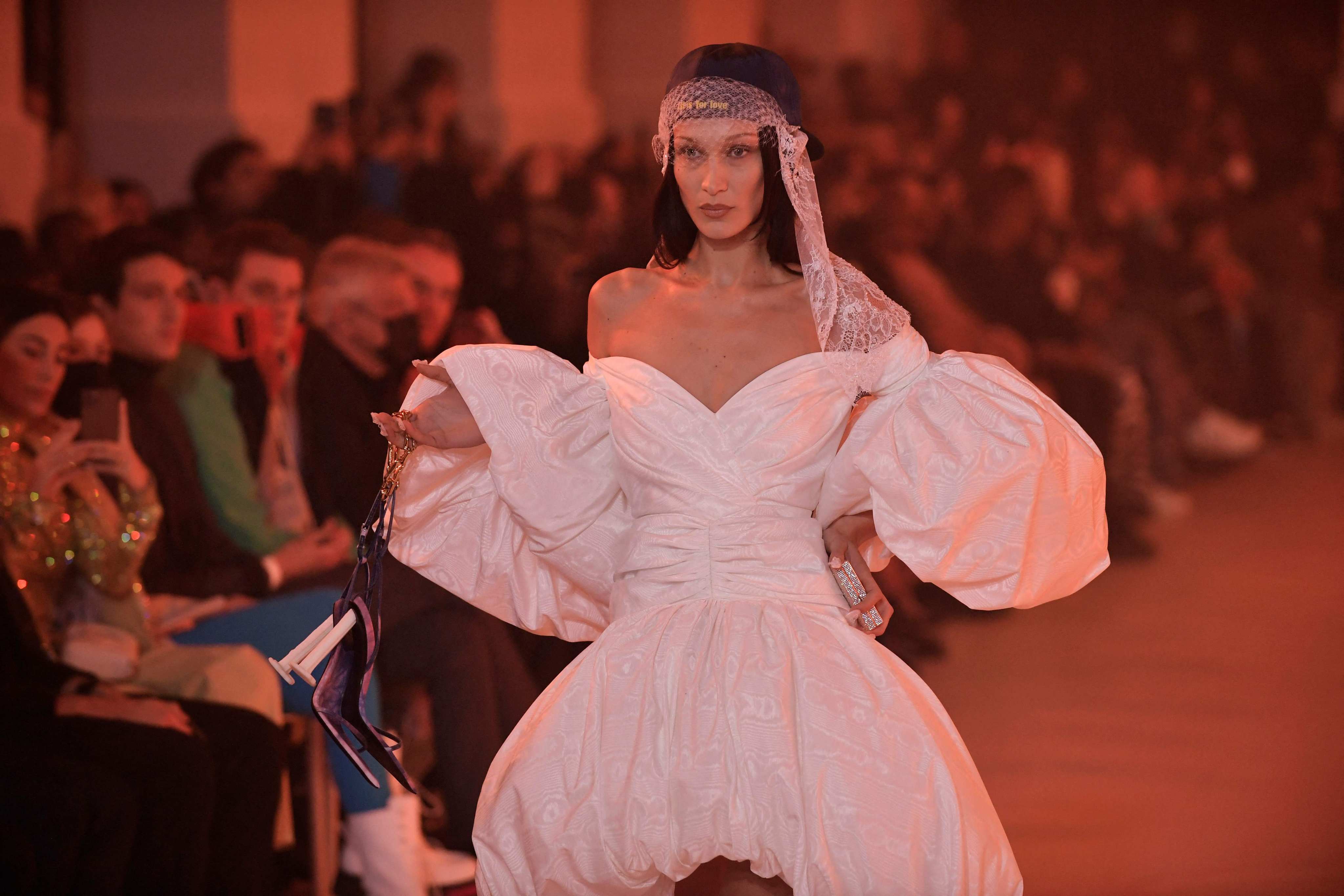Paris Fashion Week 2022: Virgil Abloh's final Off-White show was a  bittersweet celebration of 'Spaceship Earth', brought to life by Gigi and  Bella Hadid, Kendall Jenner and Candice Swanepoel