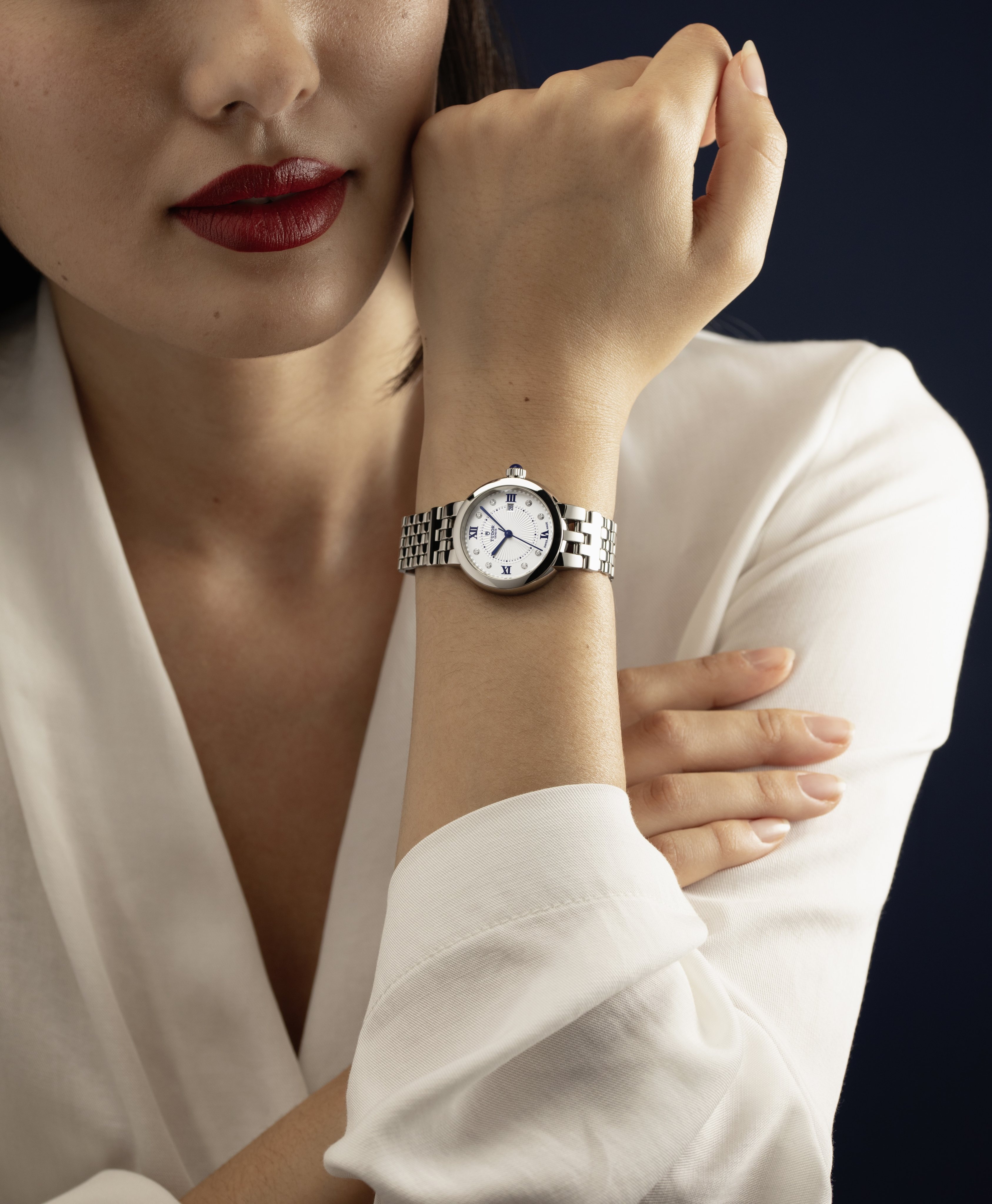 Tudor’s Clair de Rose is a revered women’s watch from a brand known to many for its rugged male watches. Photo: Tudor