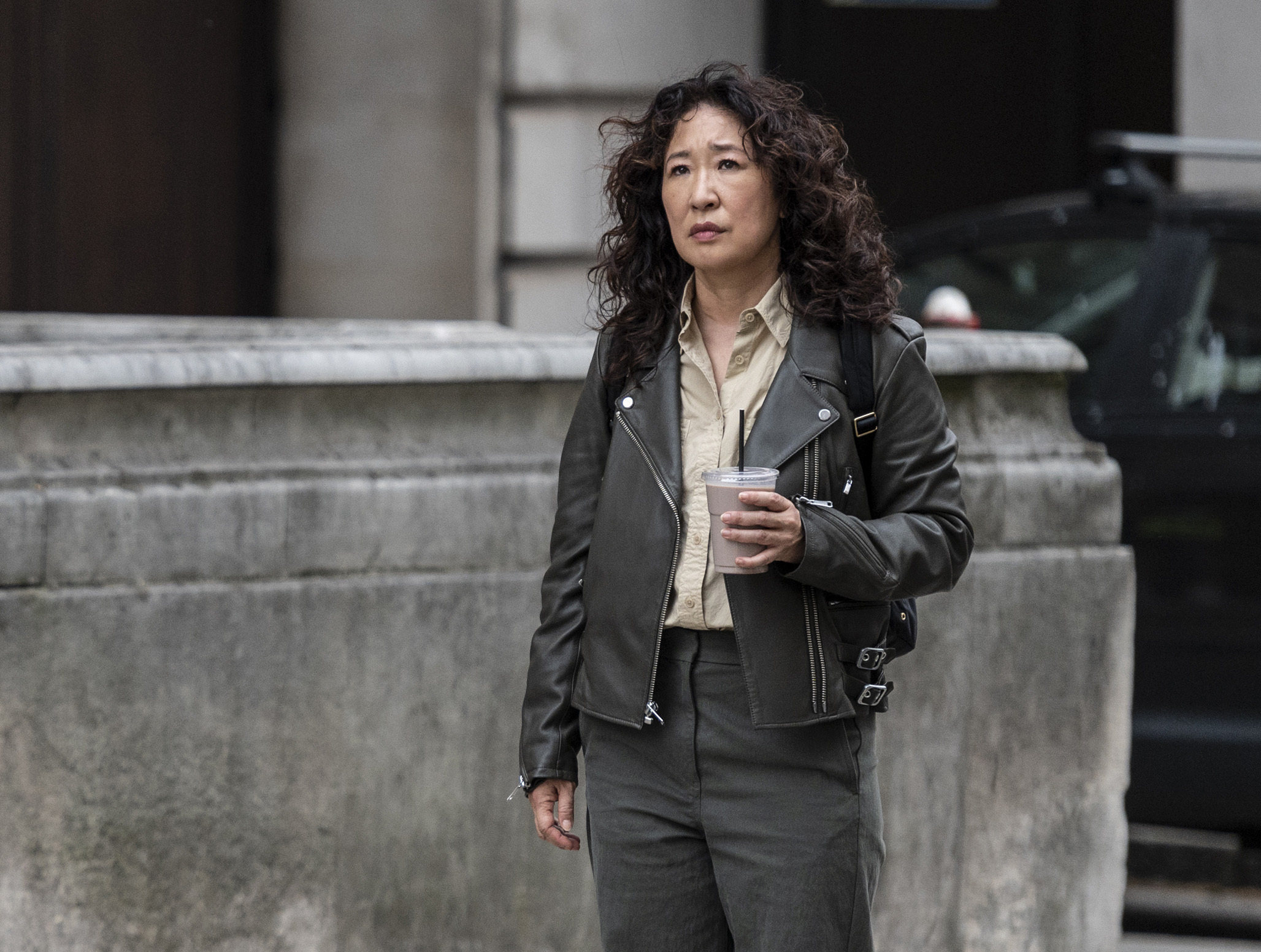 Sandra Oh in a scene from the final season of Killing Eve. The BBC spy thriller series is entering its fourth season. Photo: AP