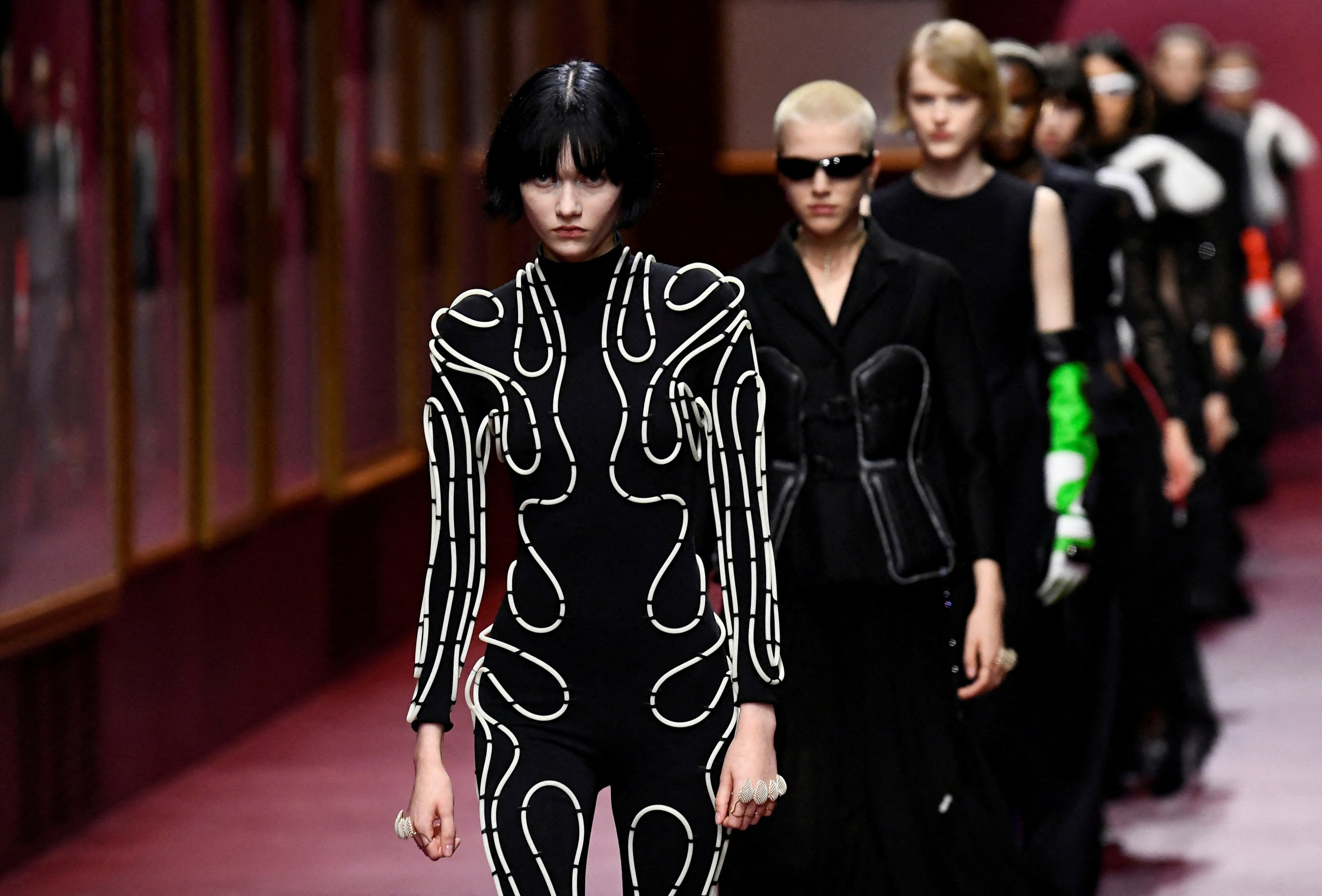 Paris Fashion Week 2022: Virgil Abloh's final Off-White show was a  bittersweet celebration of 'Spaceship Earth', brought to life by Gigi and  Bella Hadid, Kendall Jenner and Candice Swanepoel